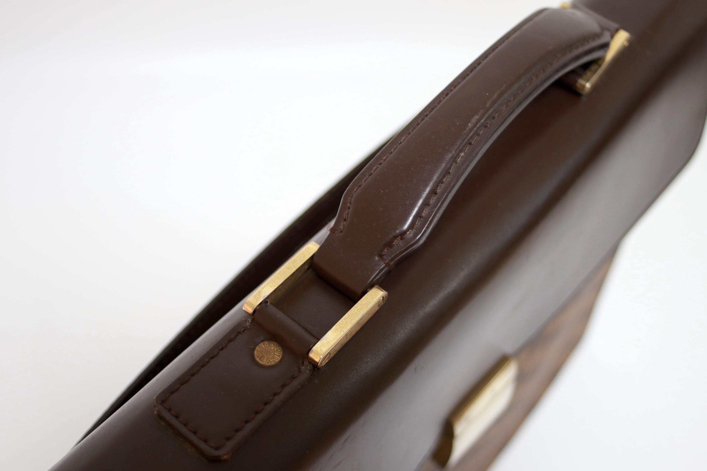 Louis Vuitton Altona Damier Ebene Briefcase Used