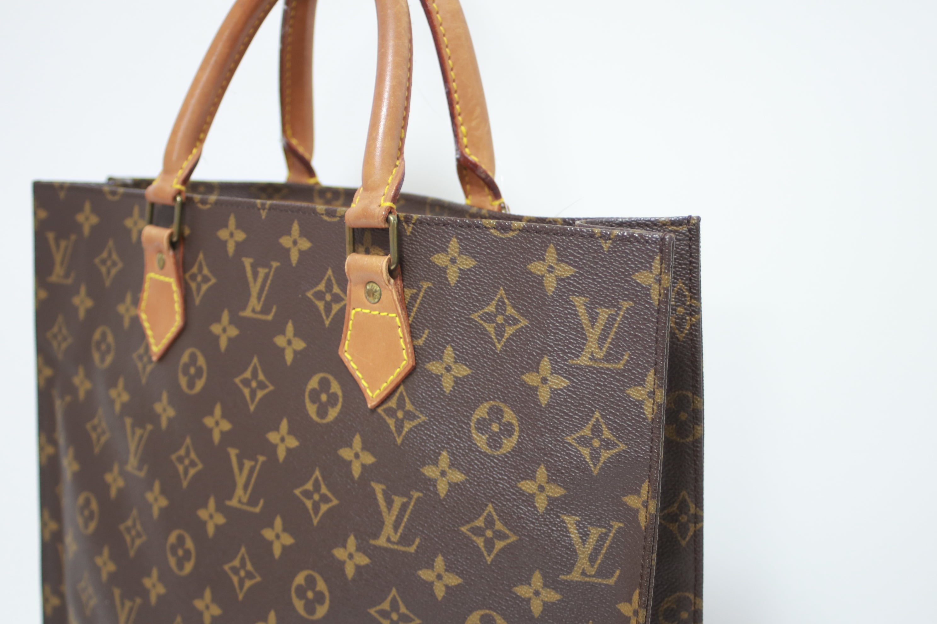 Borsa a mano Louis Vuitton Sac Plat usata