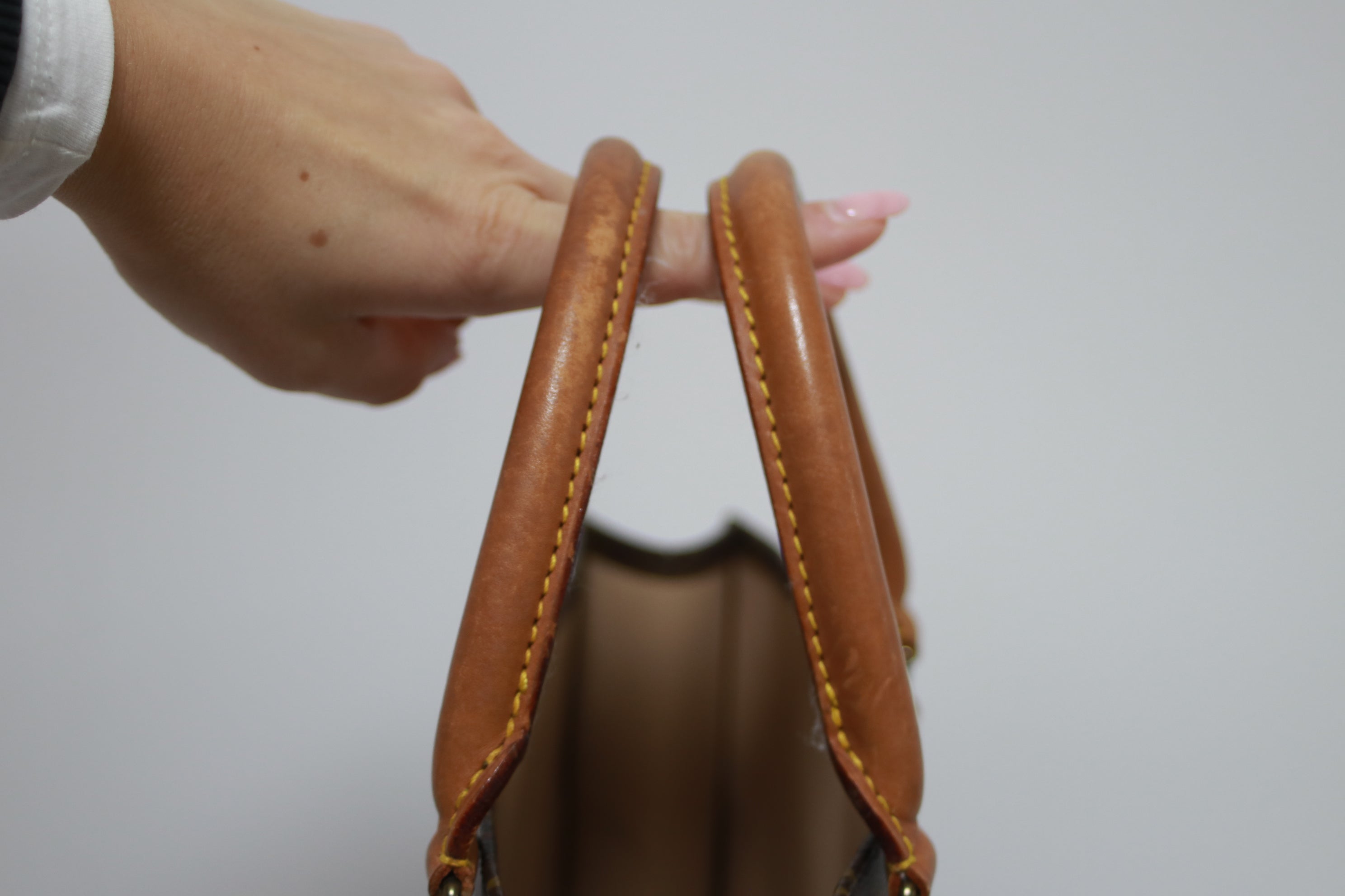 Borsa a mano Louis Vuitton Sac Plat usata