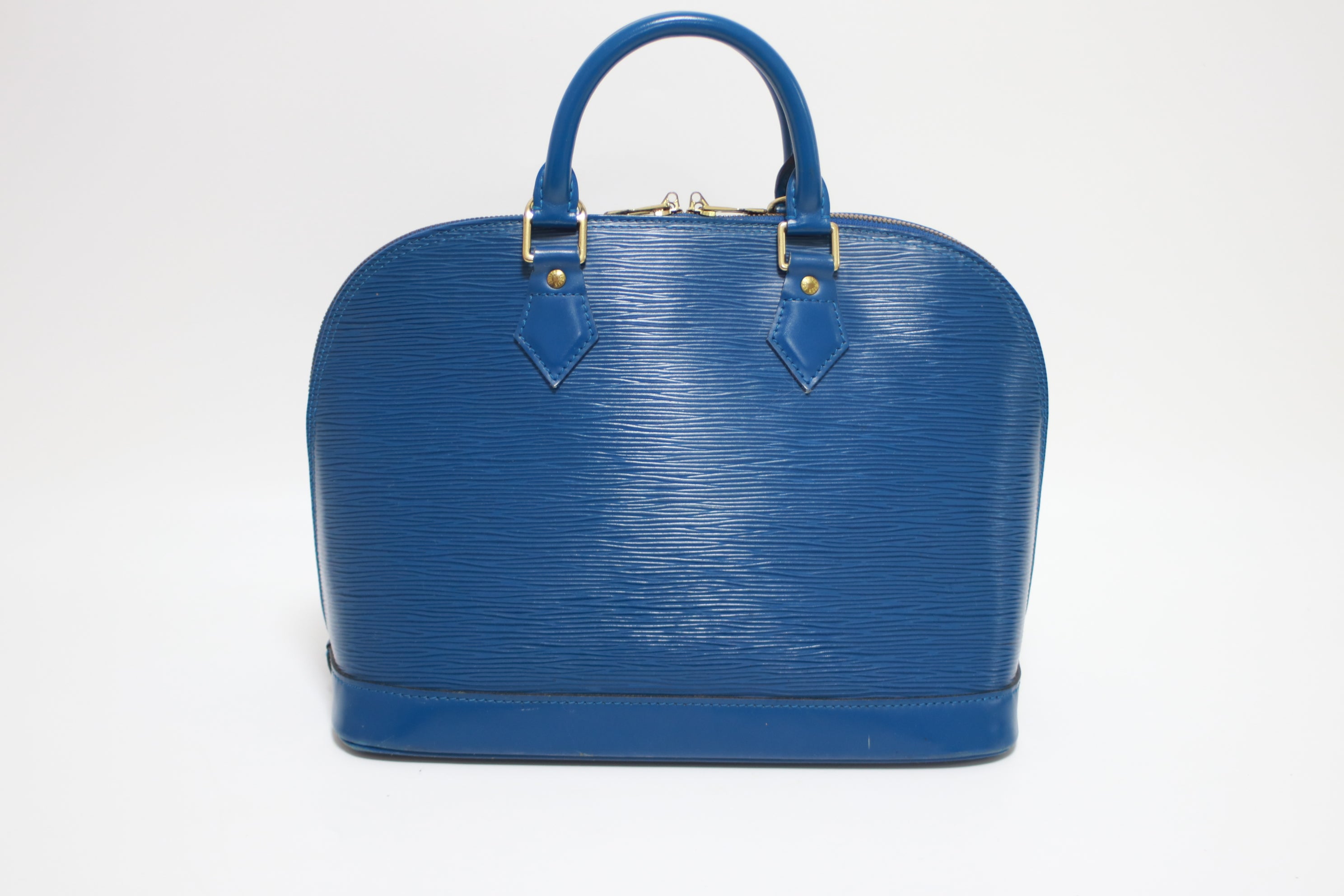 Louis Vuitton Alma Epi Blue Used
