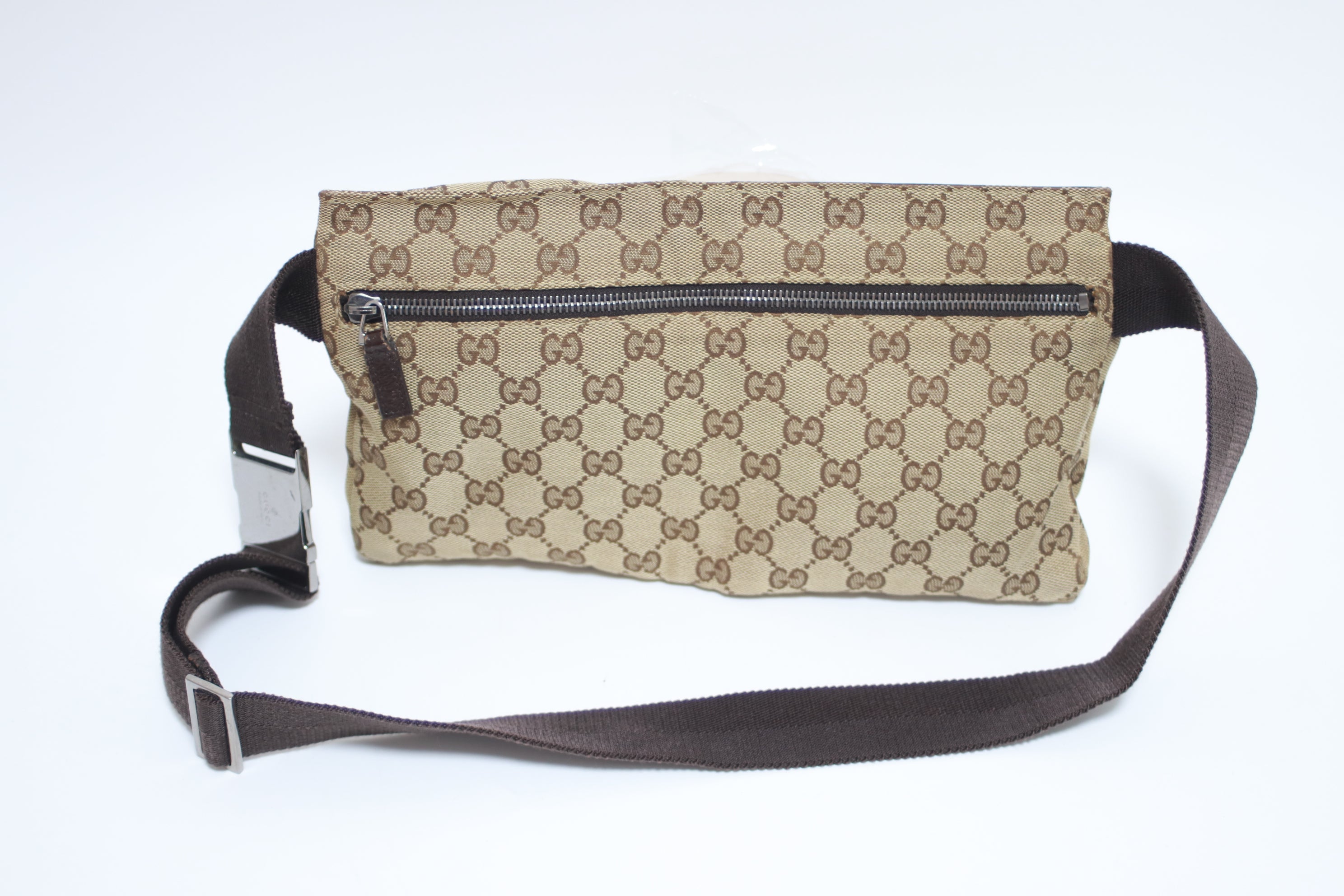 Gucci Waist Bag Brown Used
