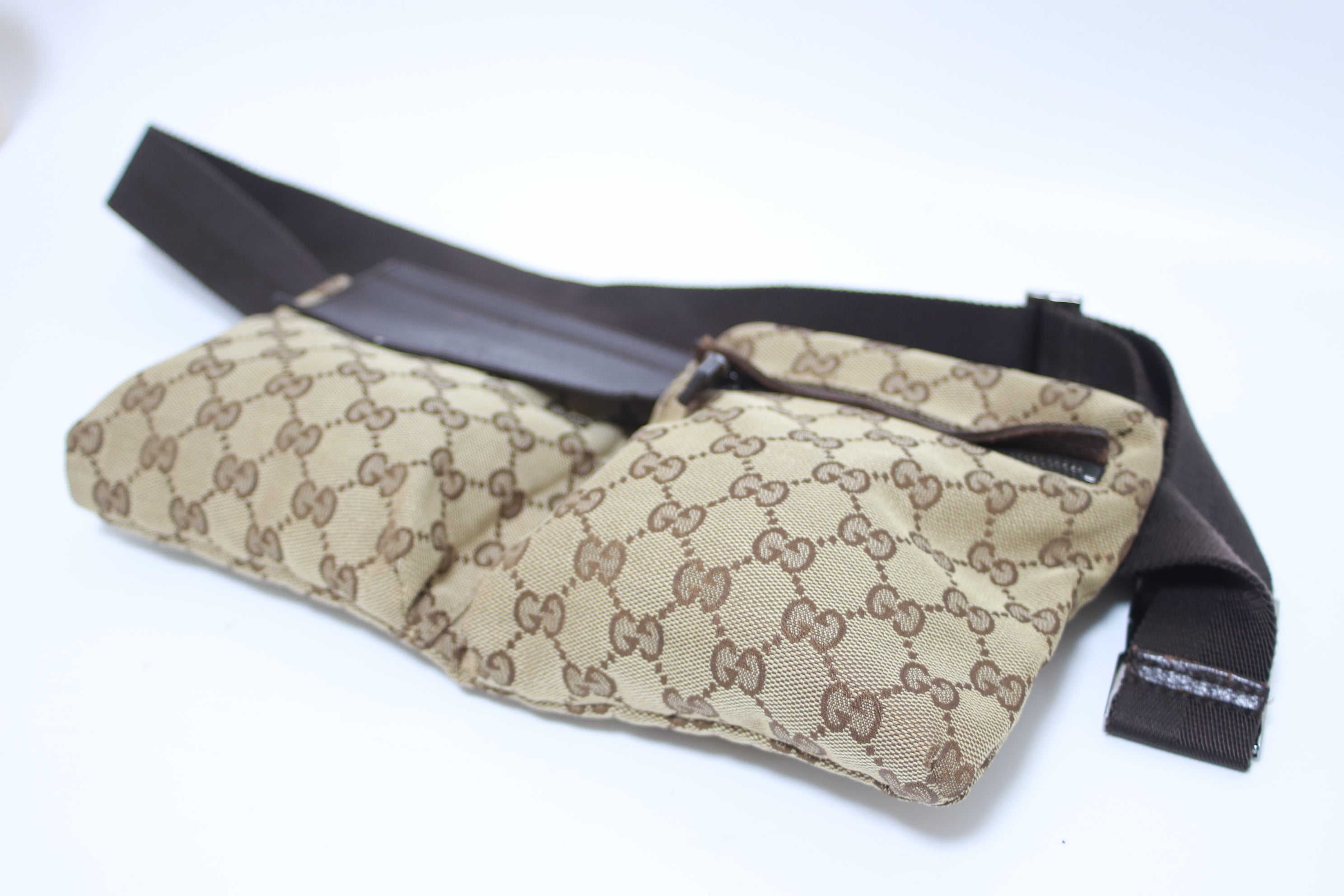 Gucci Waist Bag Brown Used
