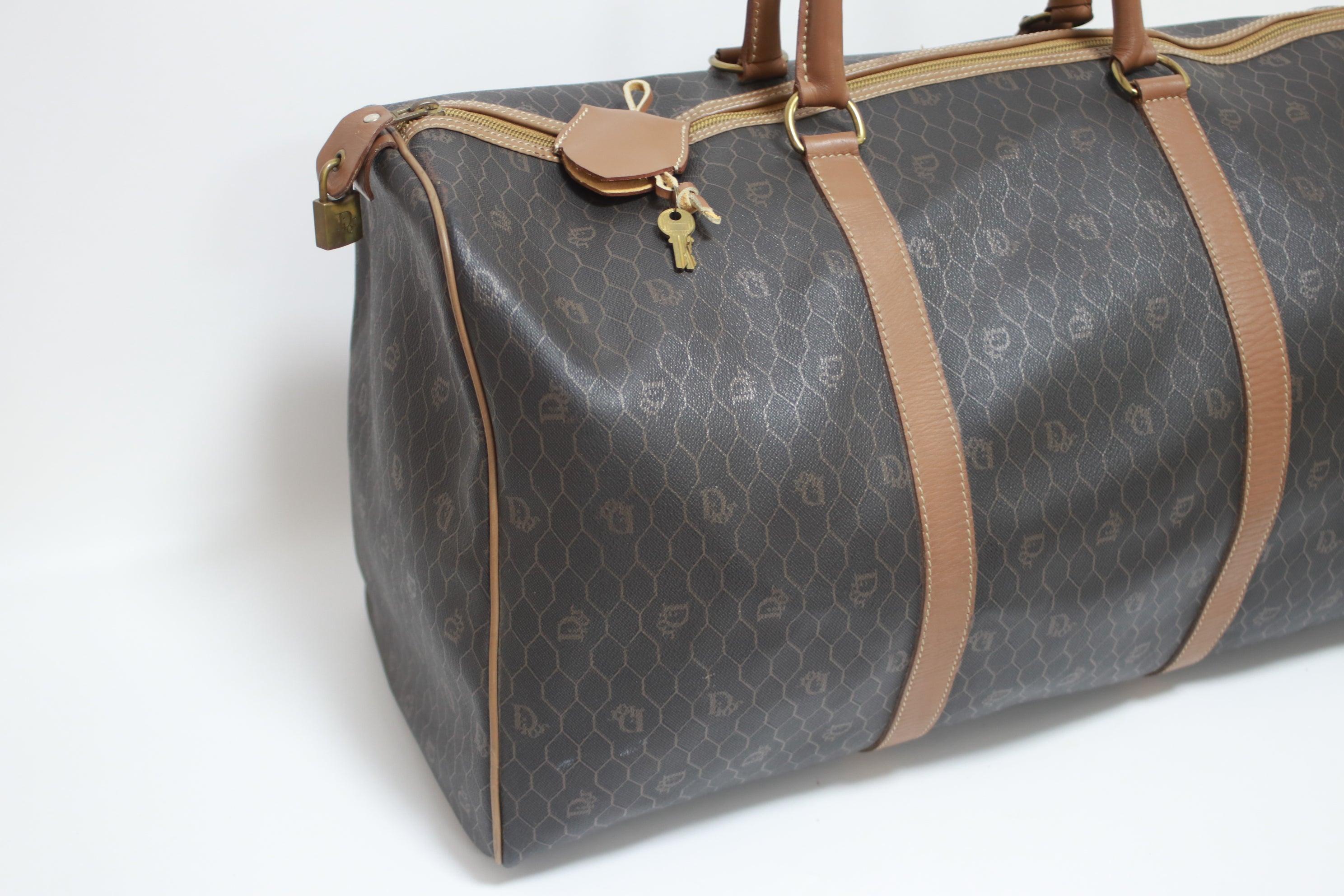 Dior Honeycomb Vintage Duffle Bag Used