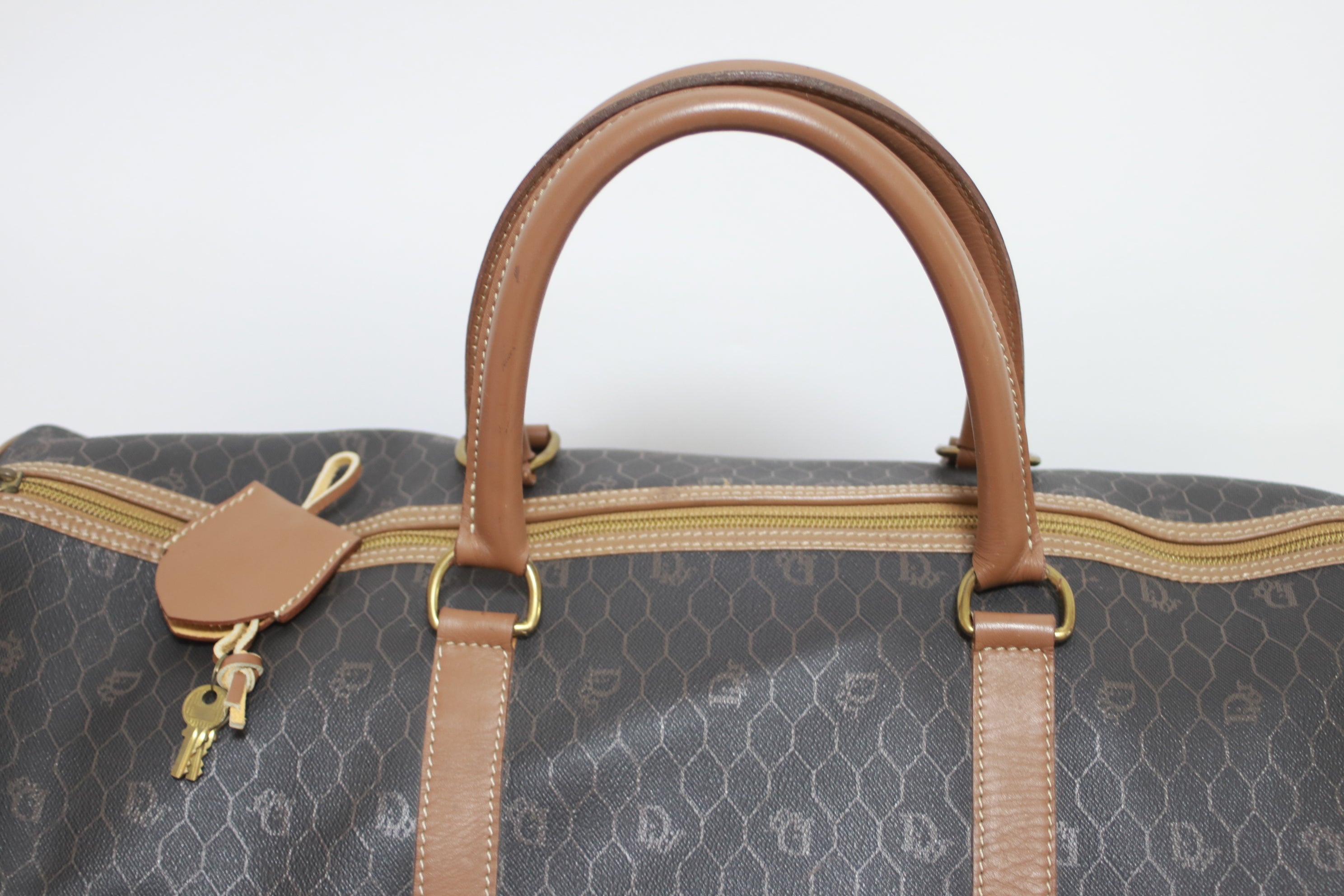 Dior Honeycomb Vintage Duffle Bag Used
