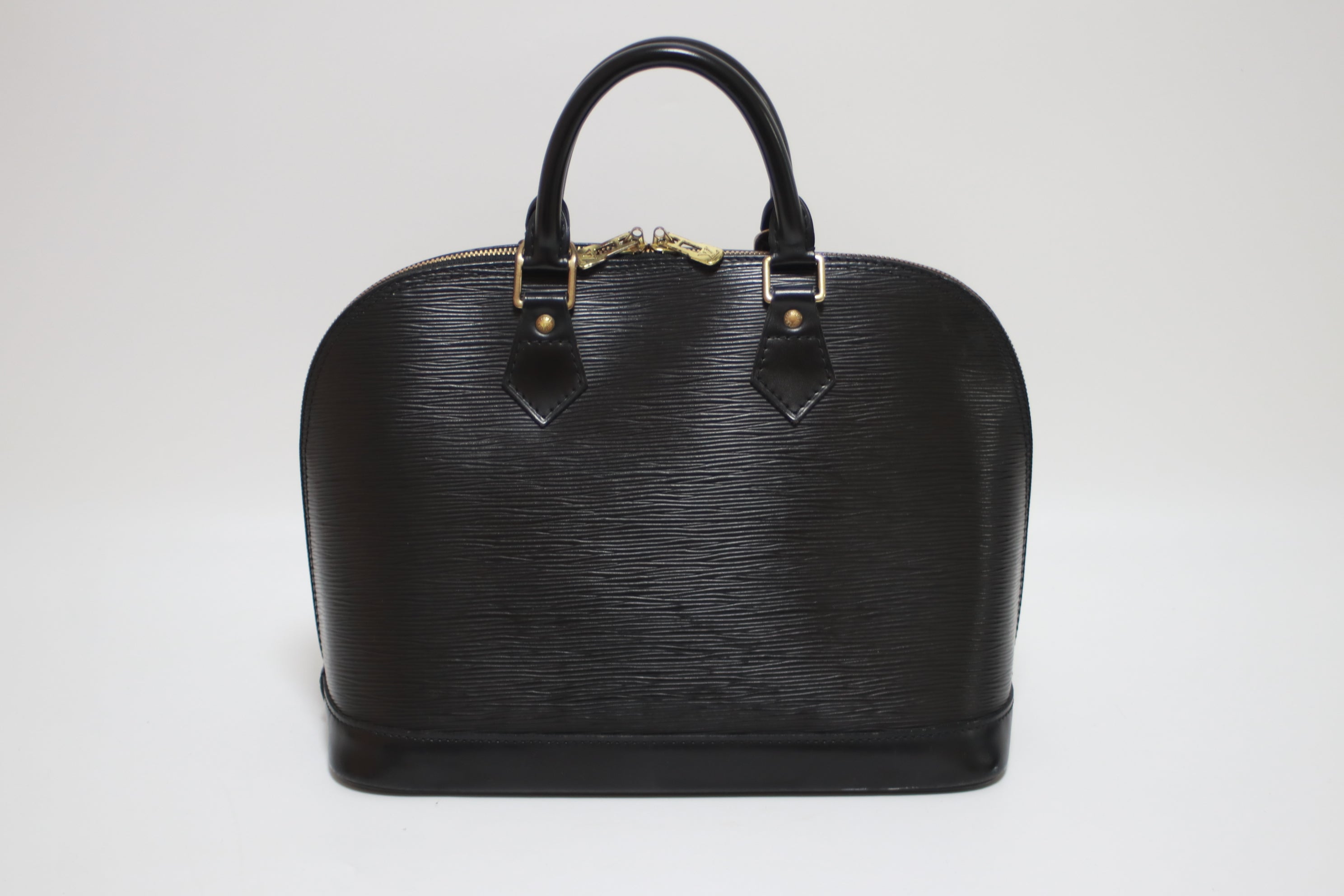 Louis Vuitton Alma PM Epi Black Handbag