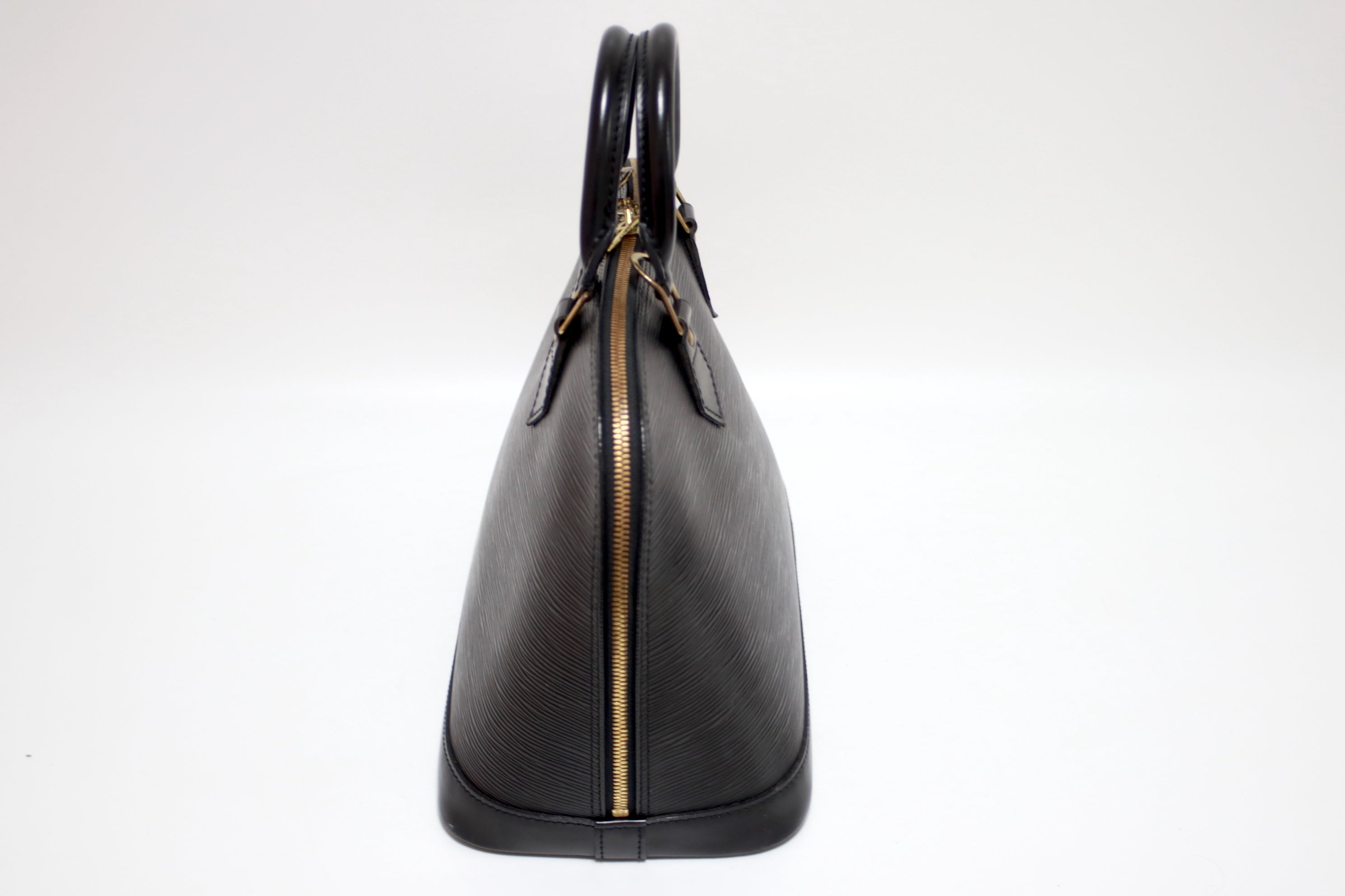 Louis Vuitton Alma PM Epi Black Handbag
