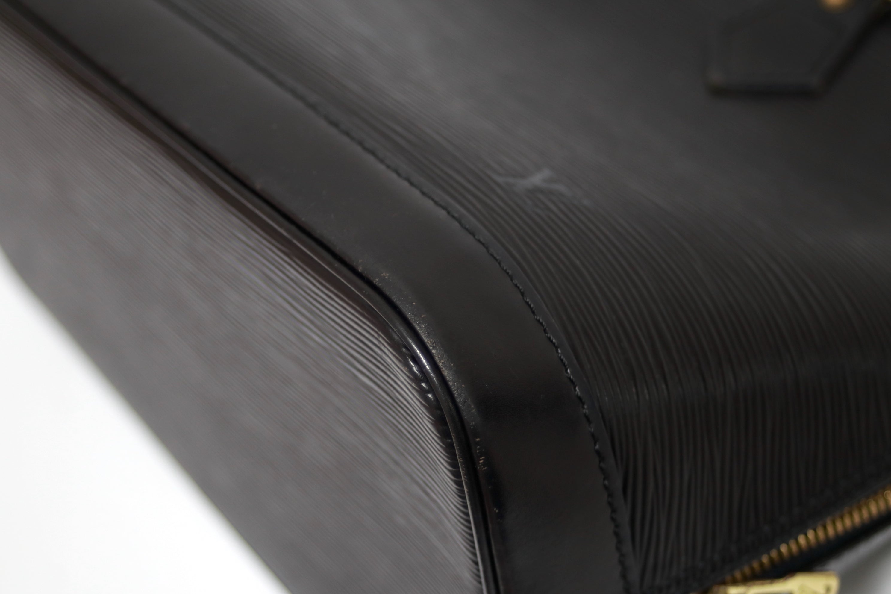 Louis Vuitton Alma PM Epi Black Handbag