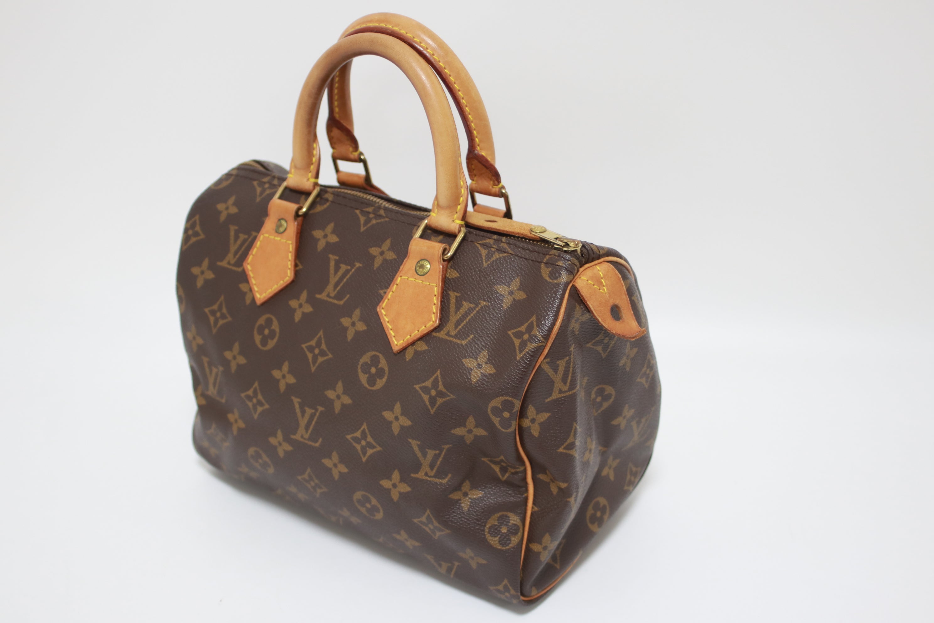 Louis Vuitton Speedy 25 Handbag Monogram Used