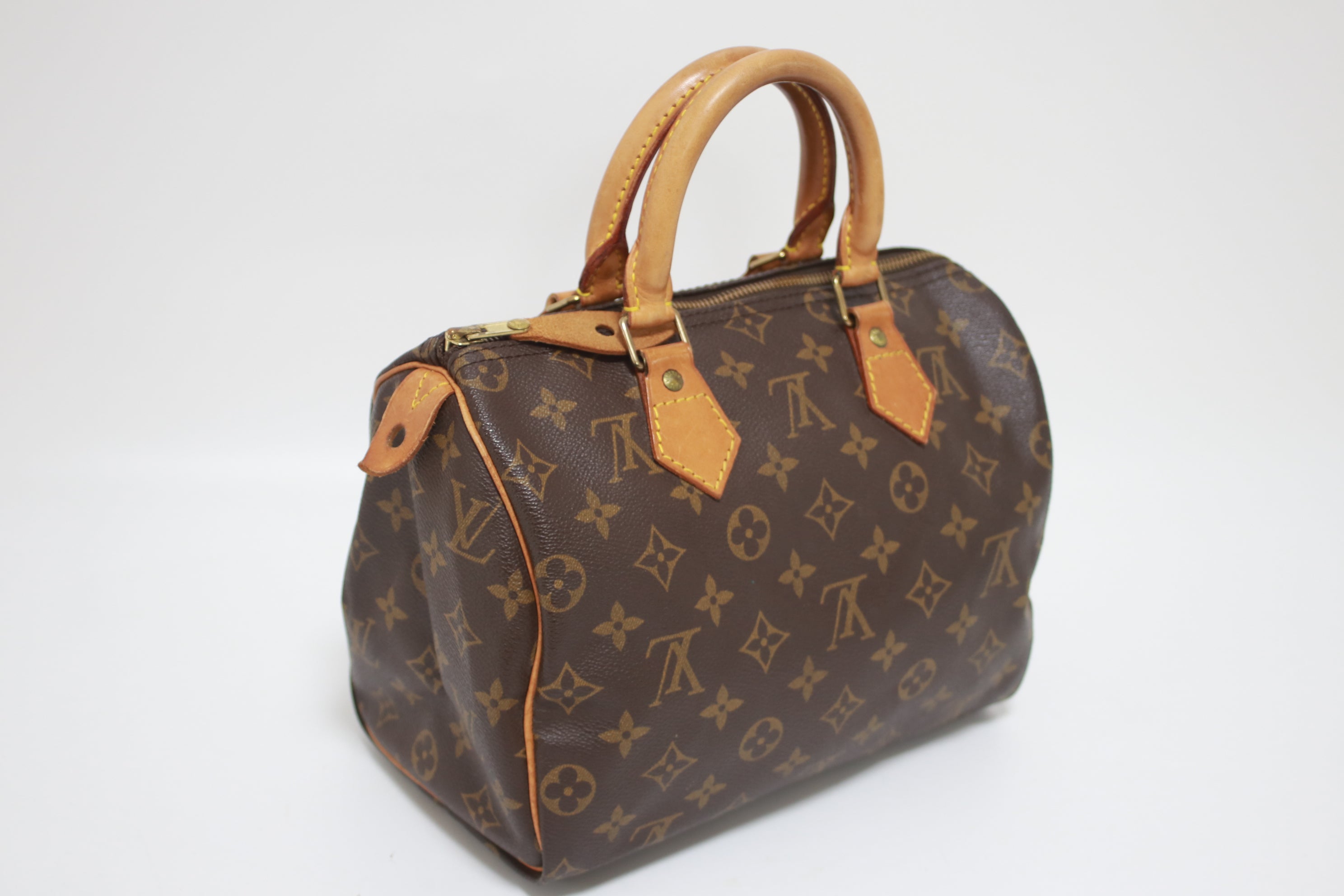 Louis Vuitton Speedy 25 Handbag Monogram Used