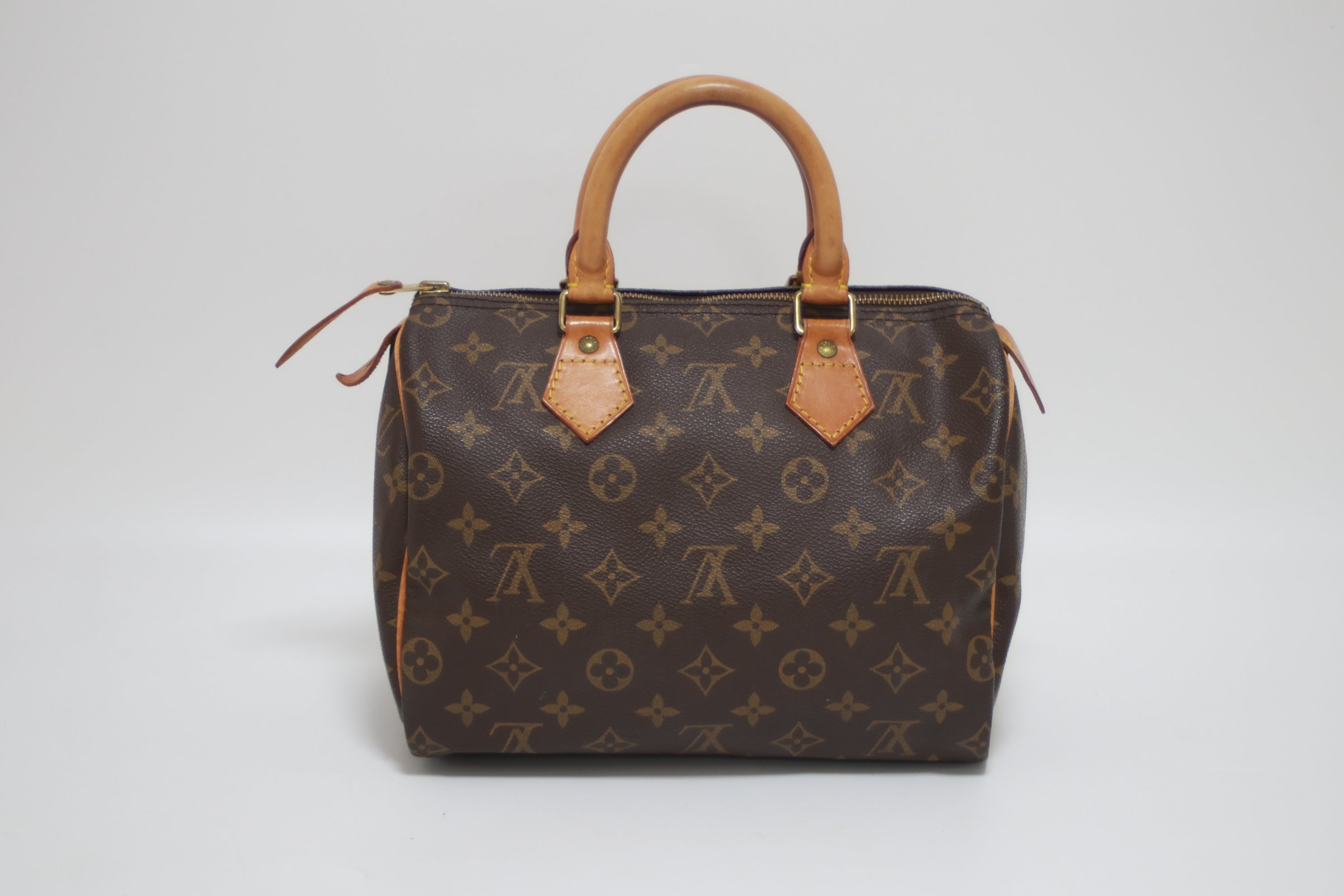 Louis Vuitton Speedy 25 Handbag Monogram Used