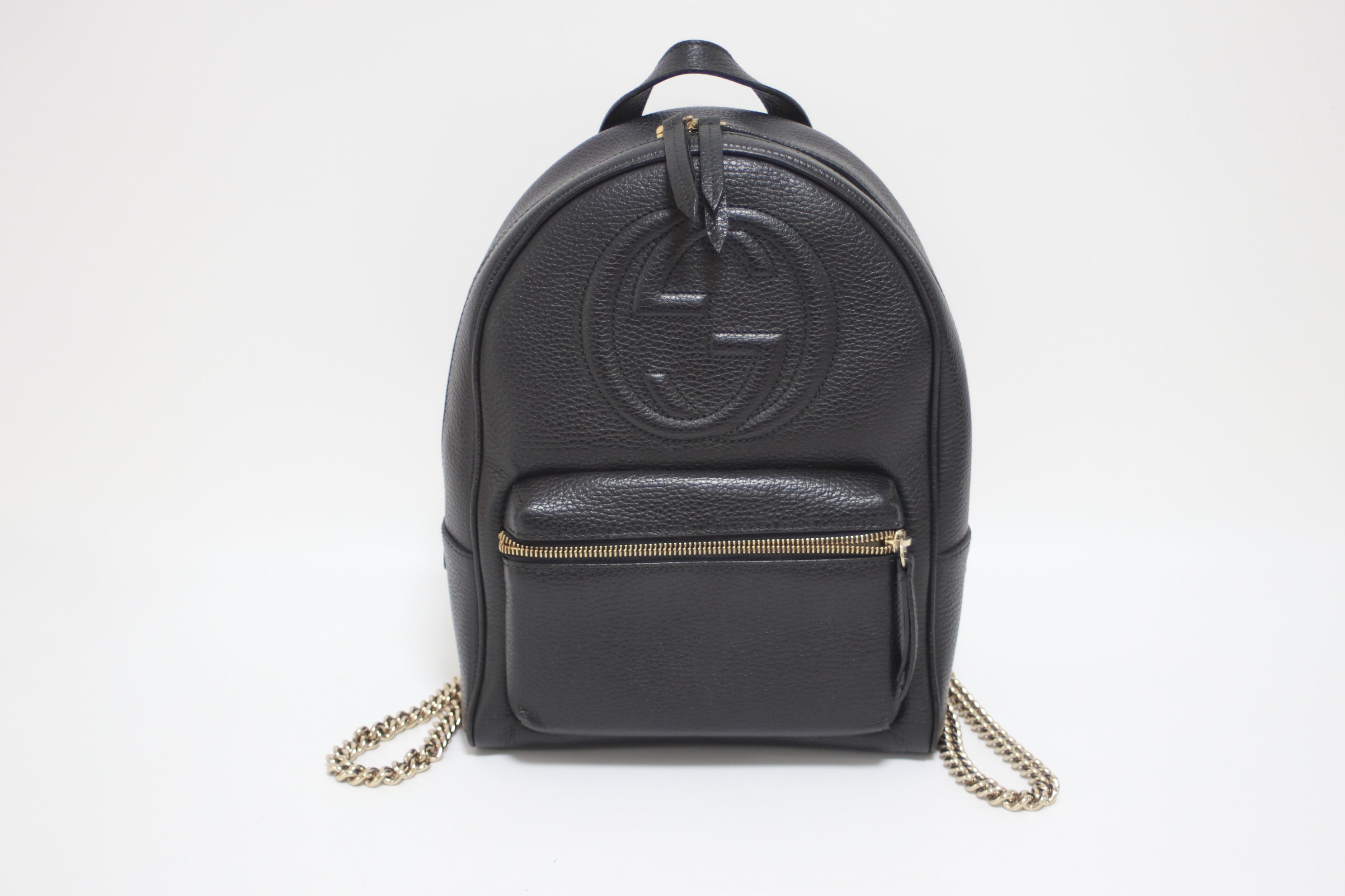 Gucci soho Small Backpack Black Used