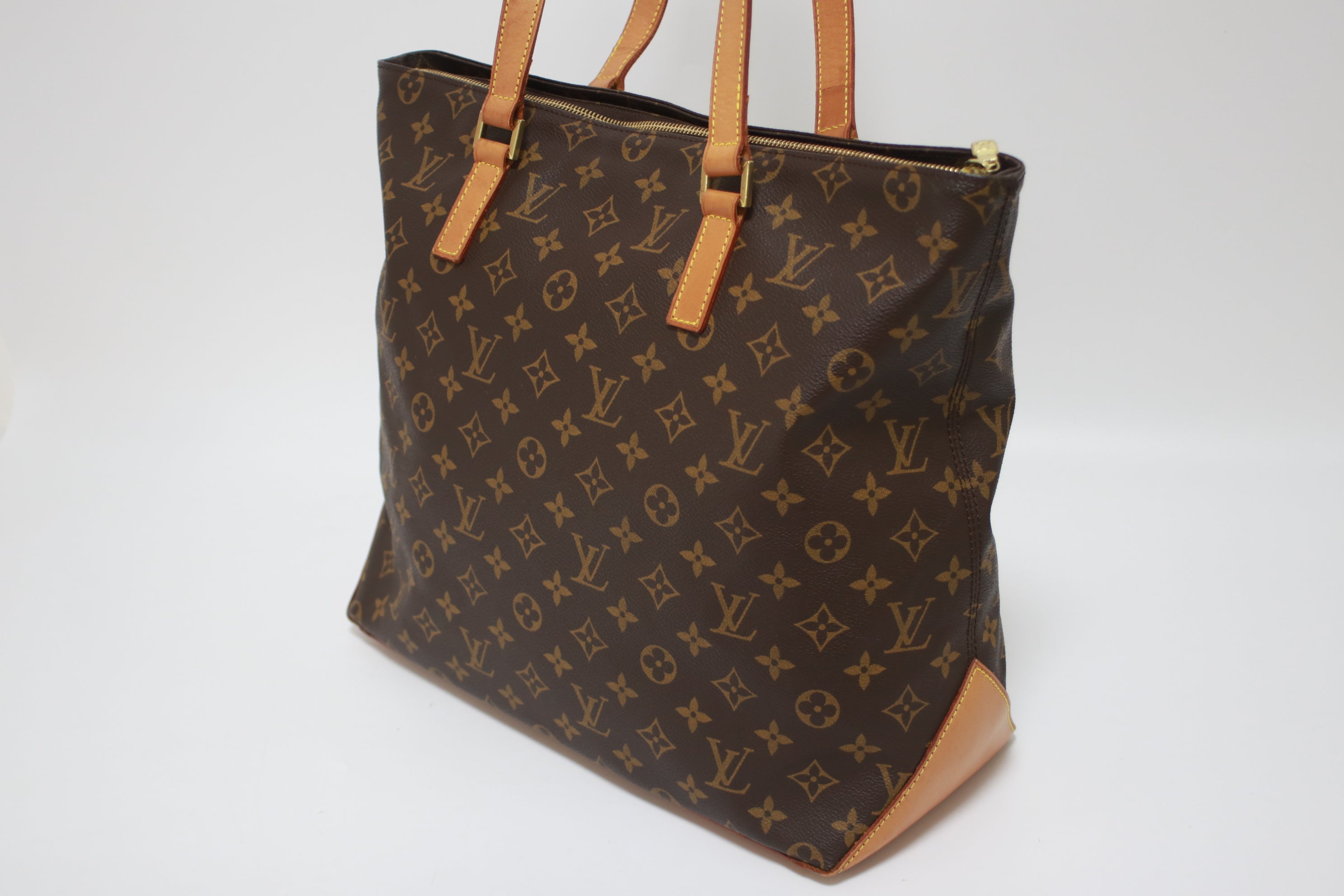 Louis Vuitton Cabas Mezzo Shoulder Tote Bag Used
