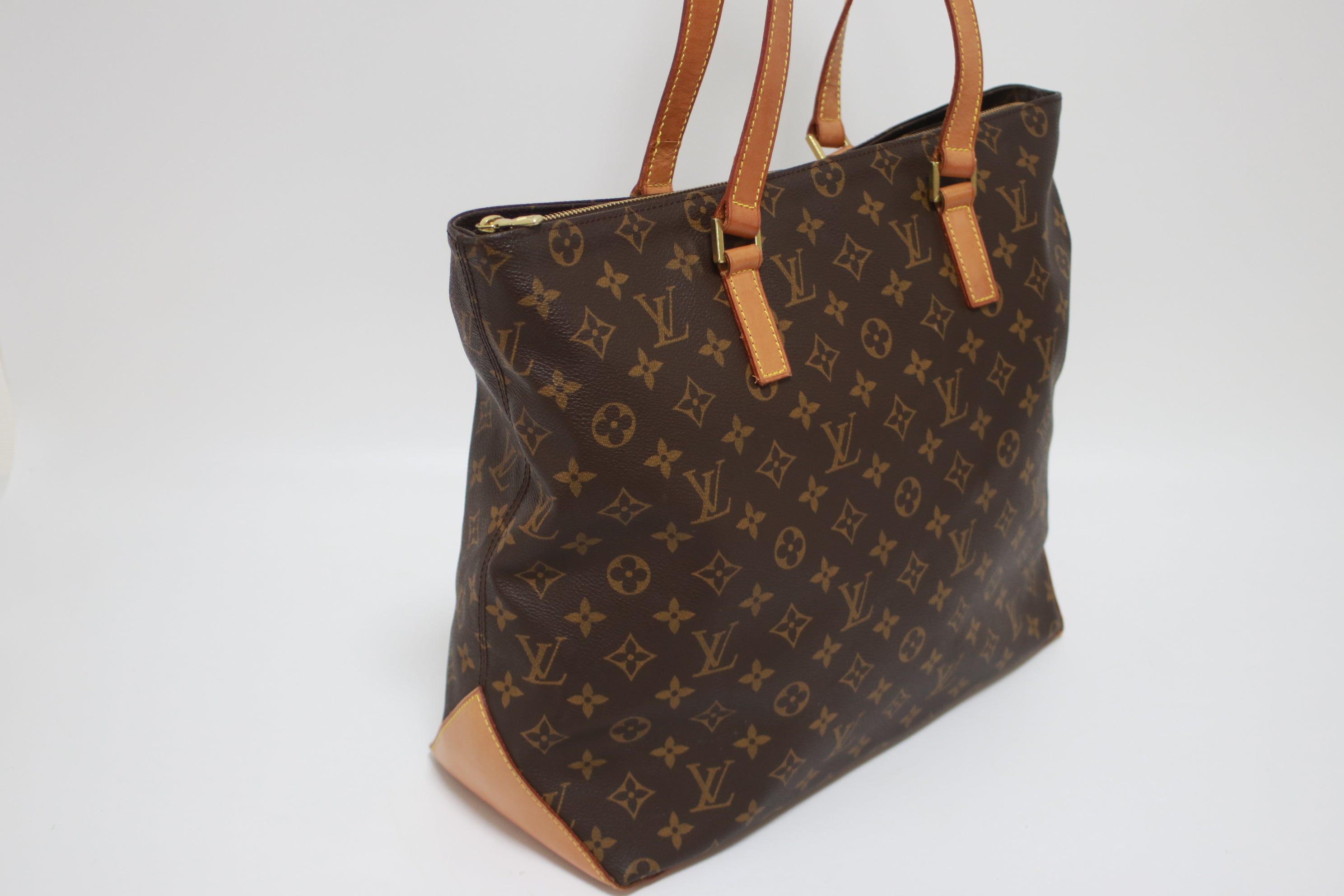 Louis Vuitton Cabas Mezzo Shoulder Tote Bag Used