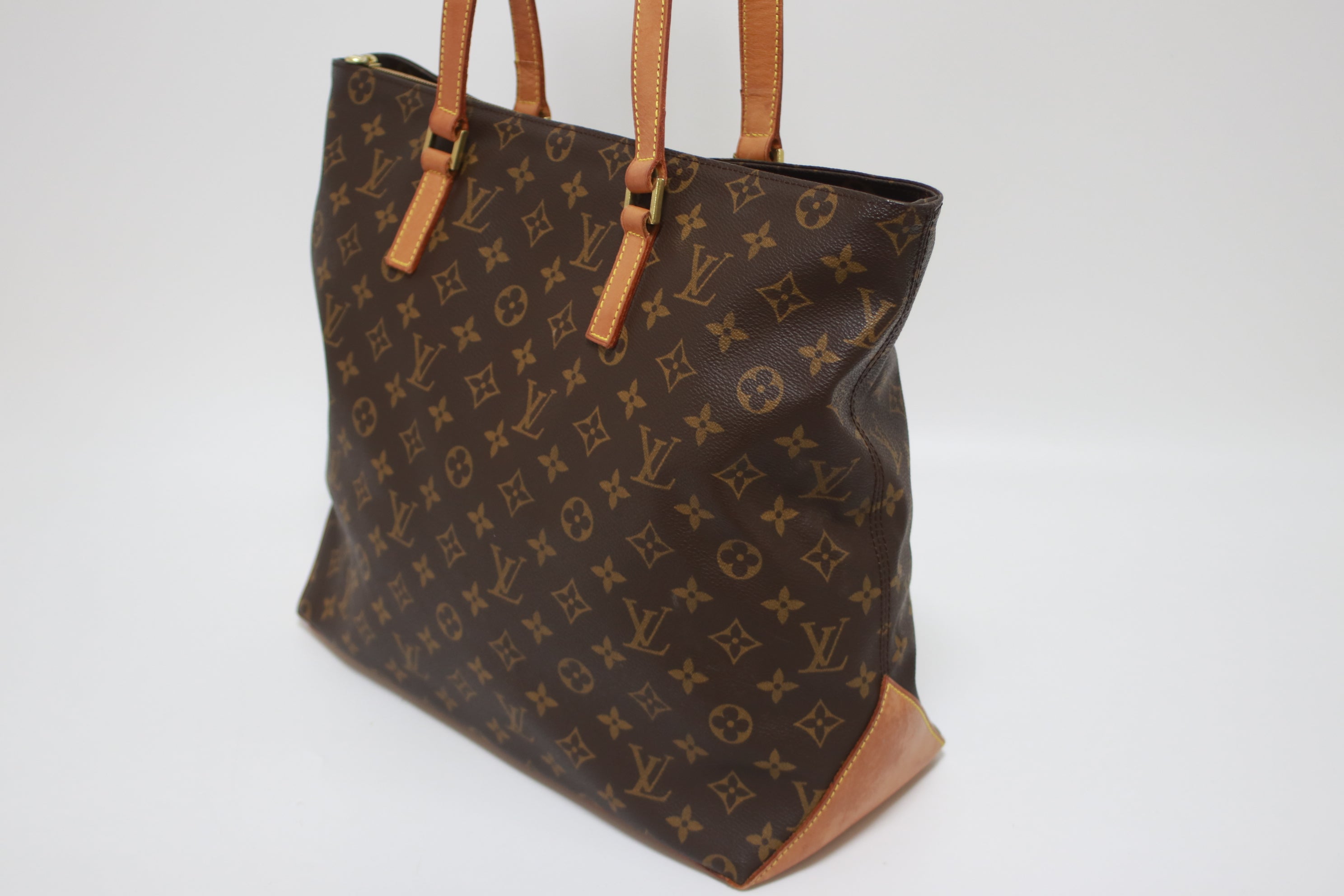 Louis Vuitton Cabas Mezzo Shoulder Tote Bag Used