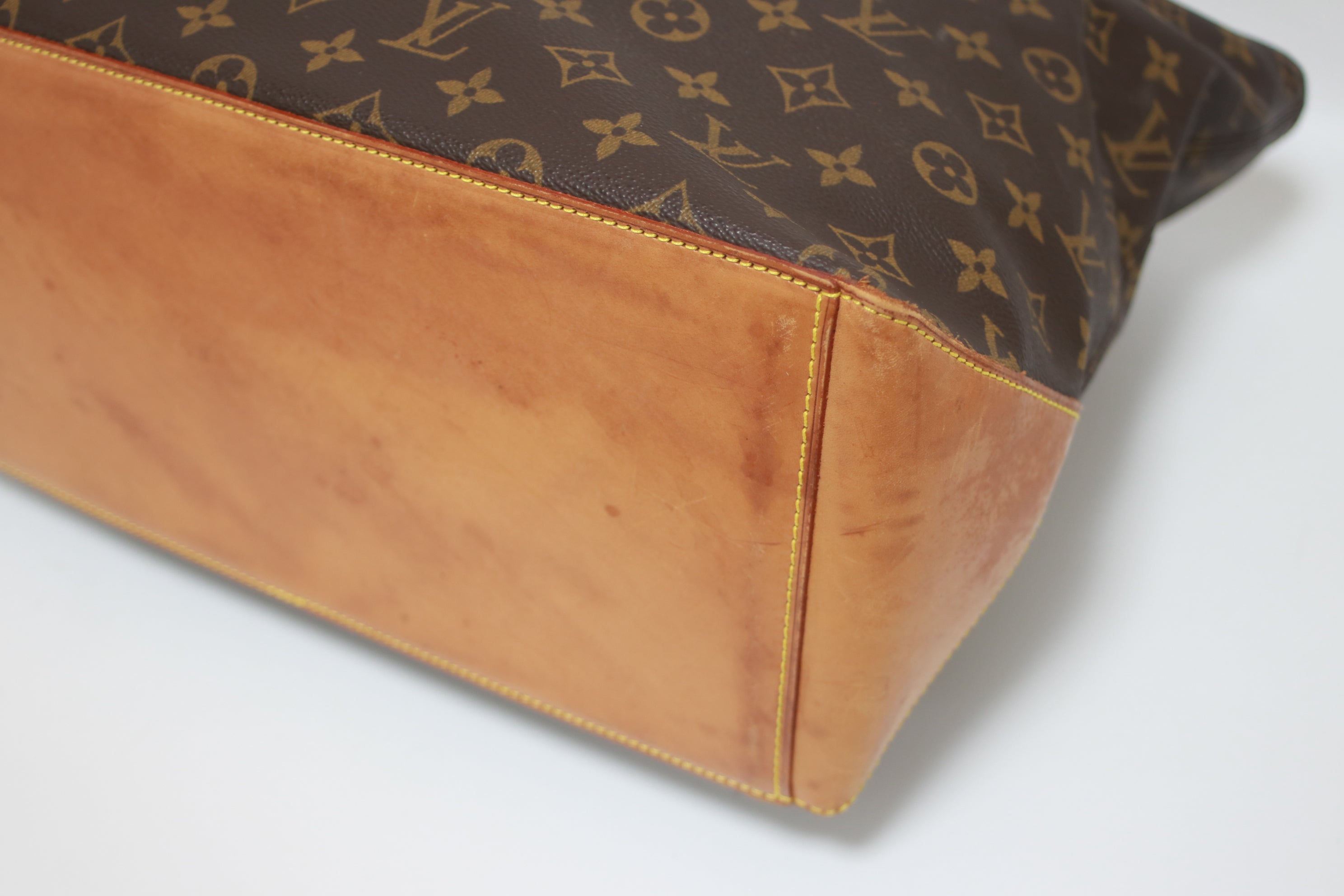 Louis Vuitton Cabas Mezzo Shoulder Tote Bag Used