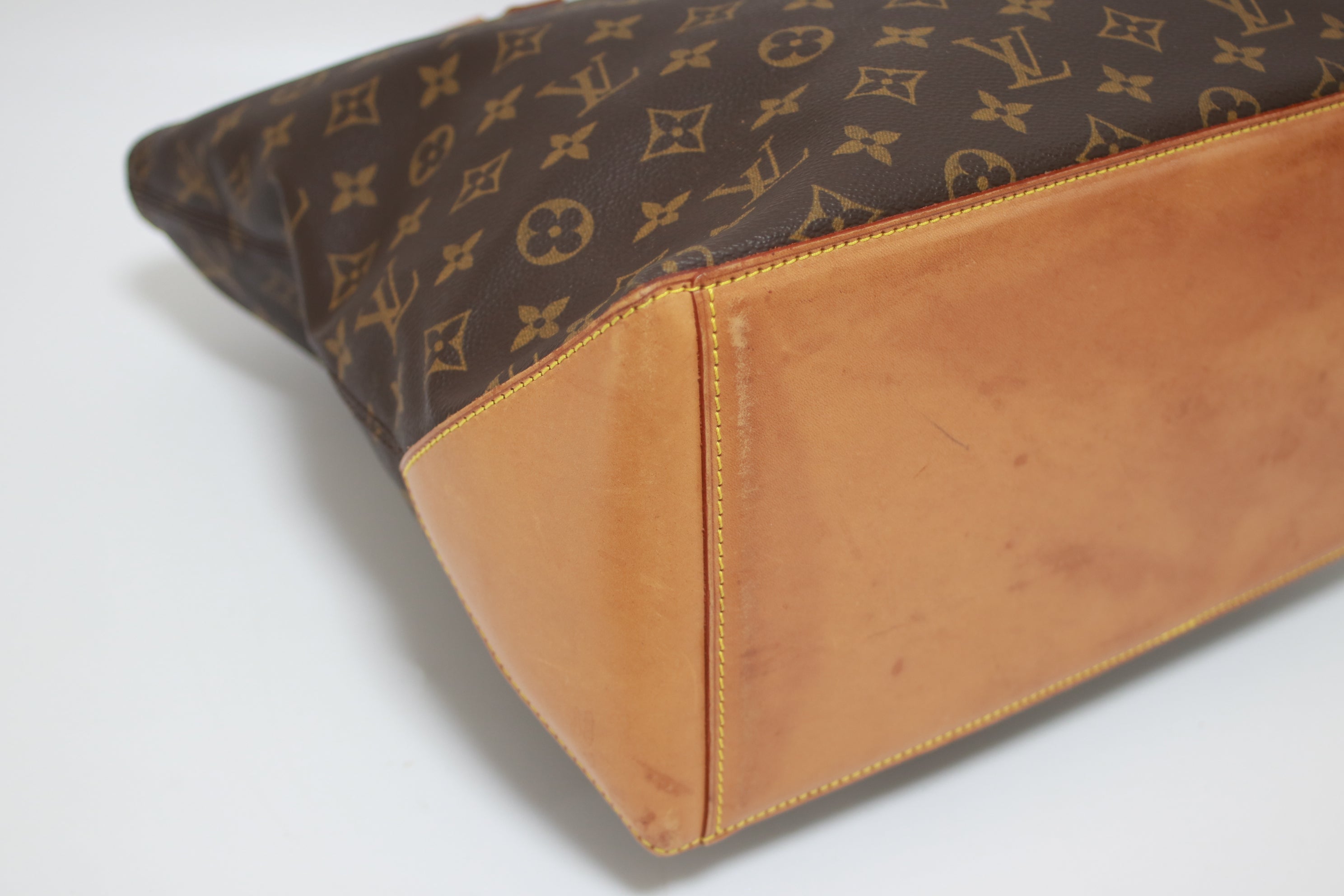 Louis Vuitton Cabas Mezzo Shoulder Tote Bag Used