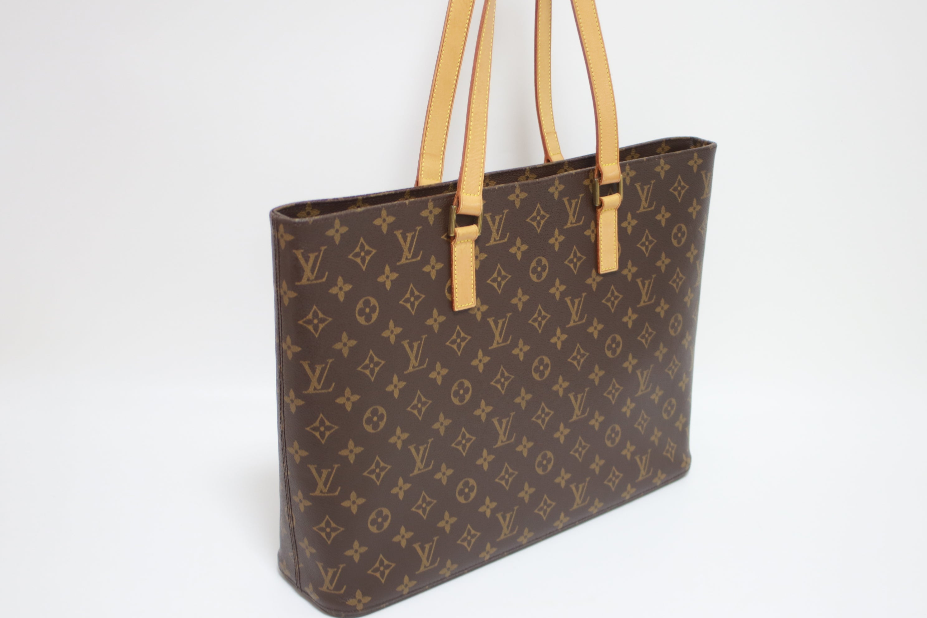 Louis Vuitton Luco Shoulder Tote Bag Used