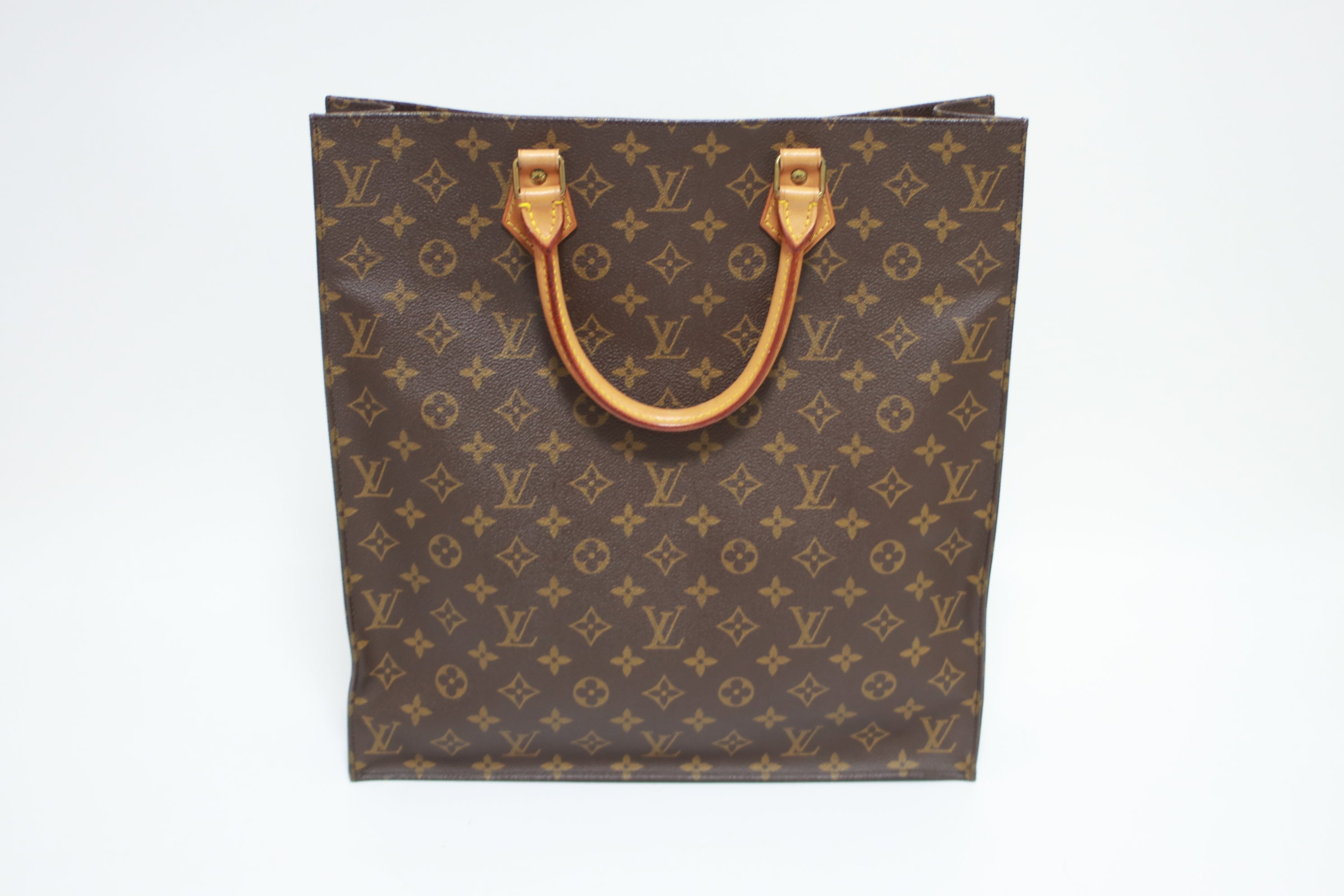 Louis Vuitton Sac Plat Tote Bag Used