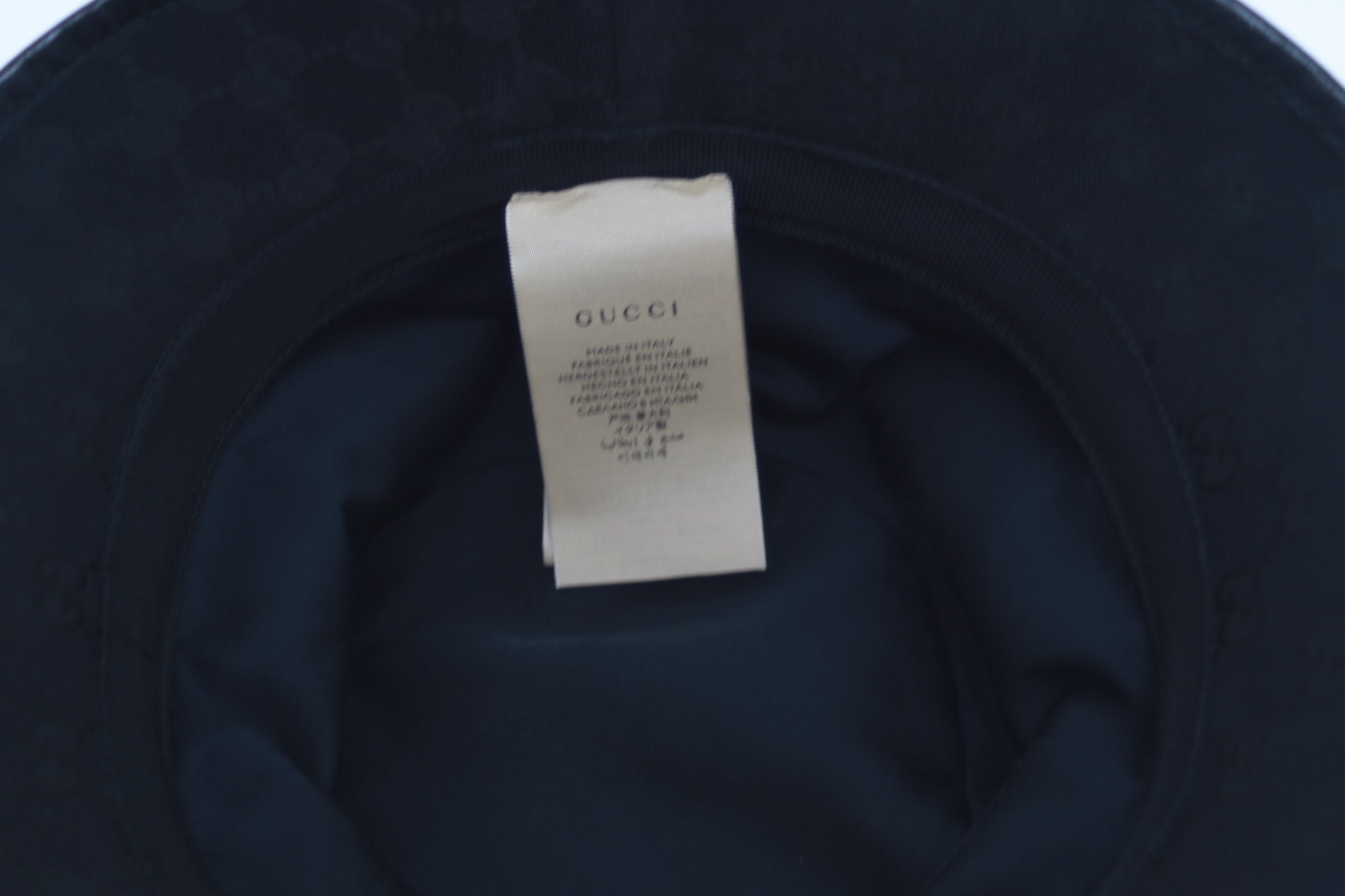 Gucci Bucket Hat L Size 59 cm Used