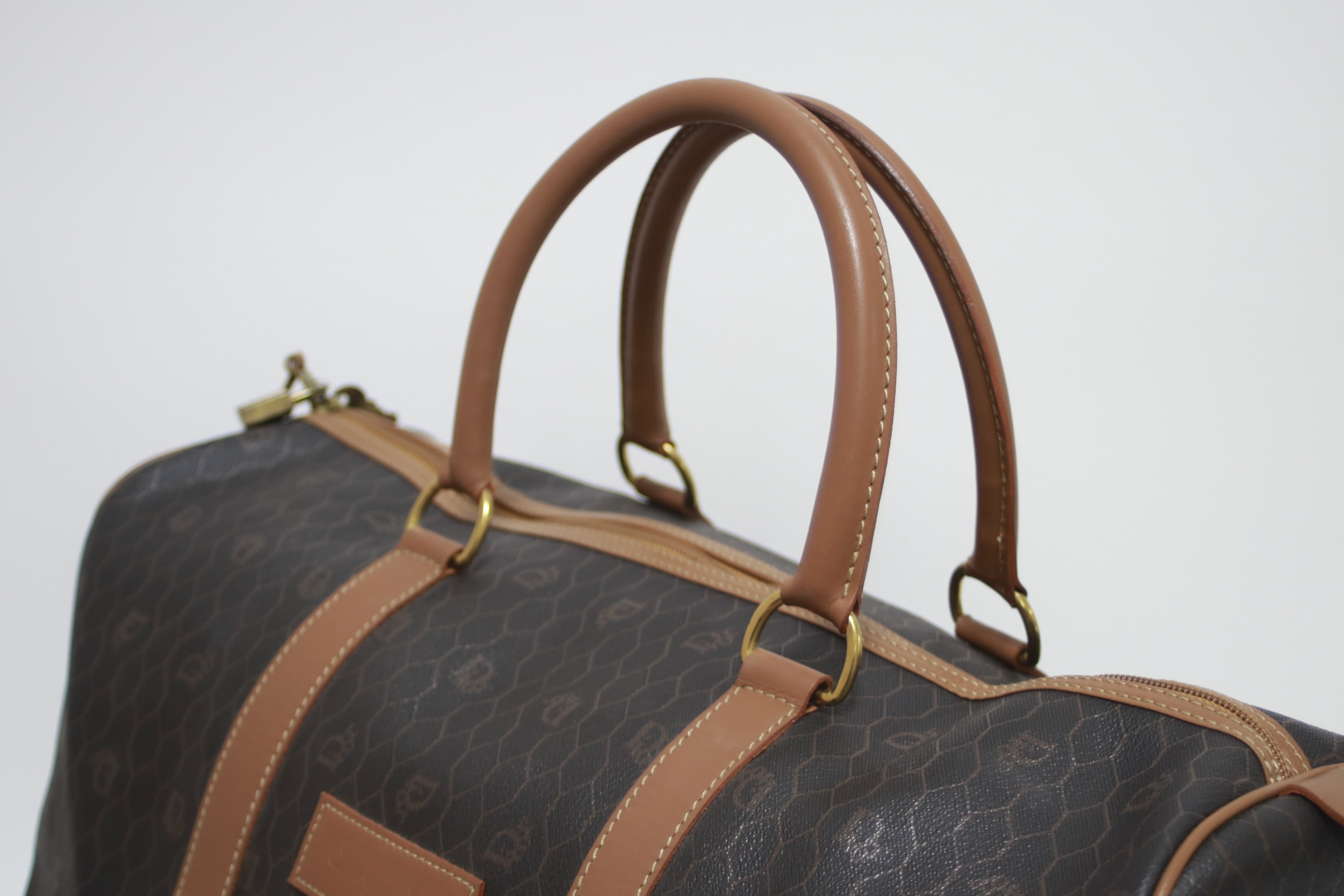 Dior Honeycomb Boston Bag Used