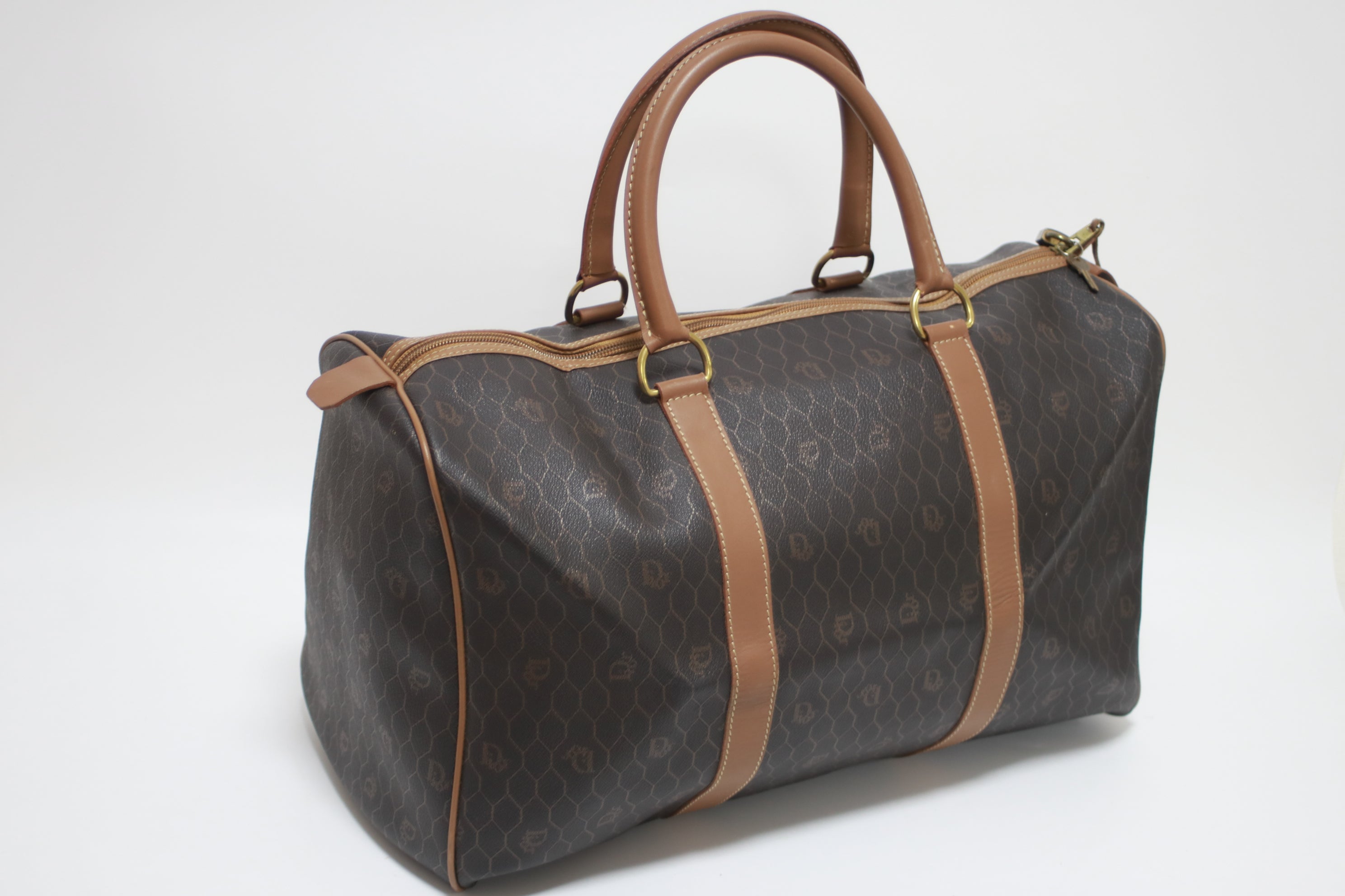 Dior Honeycomb Boston Bag Used