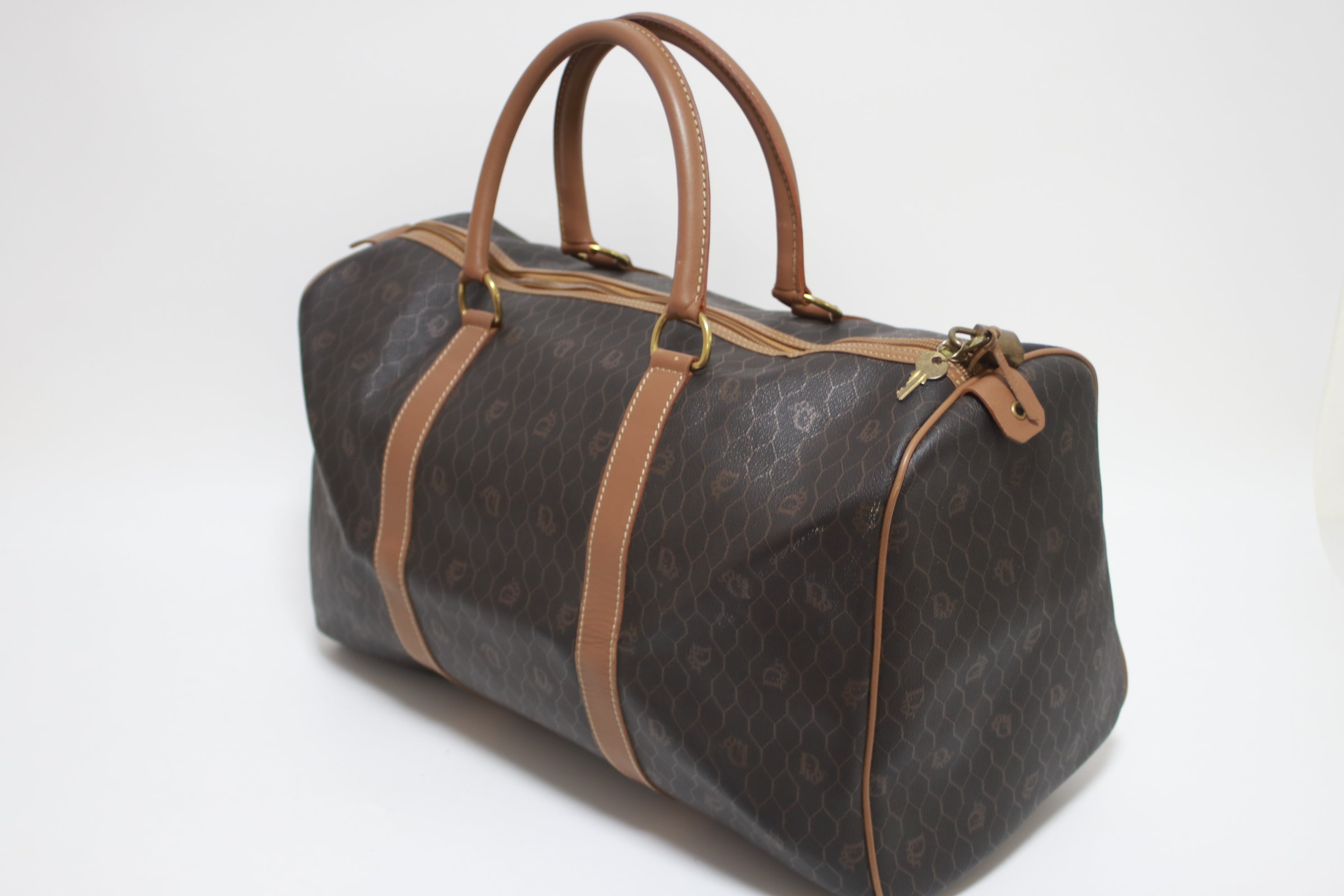 Dior Honeycomb Boston Bag Used
