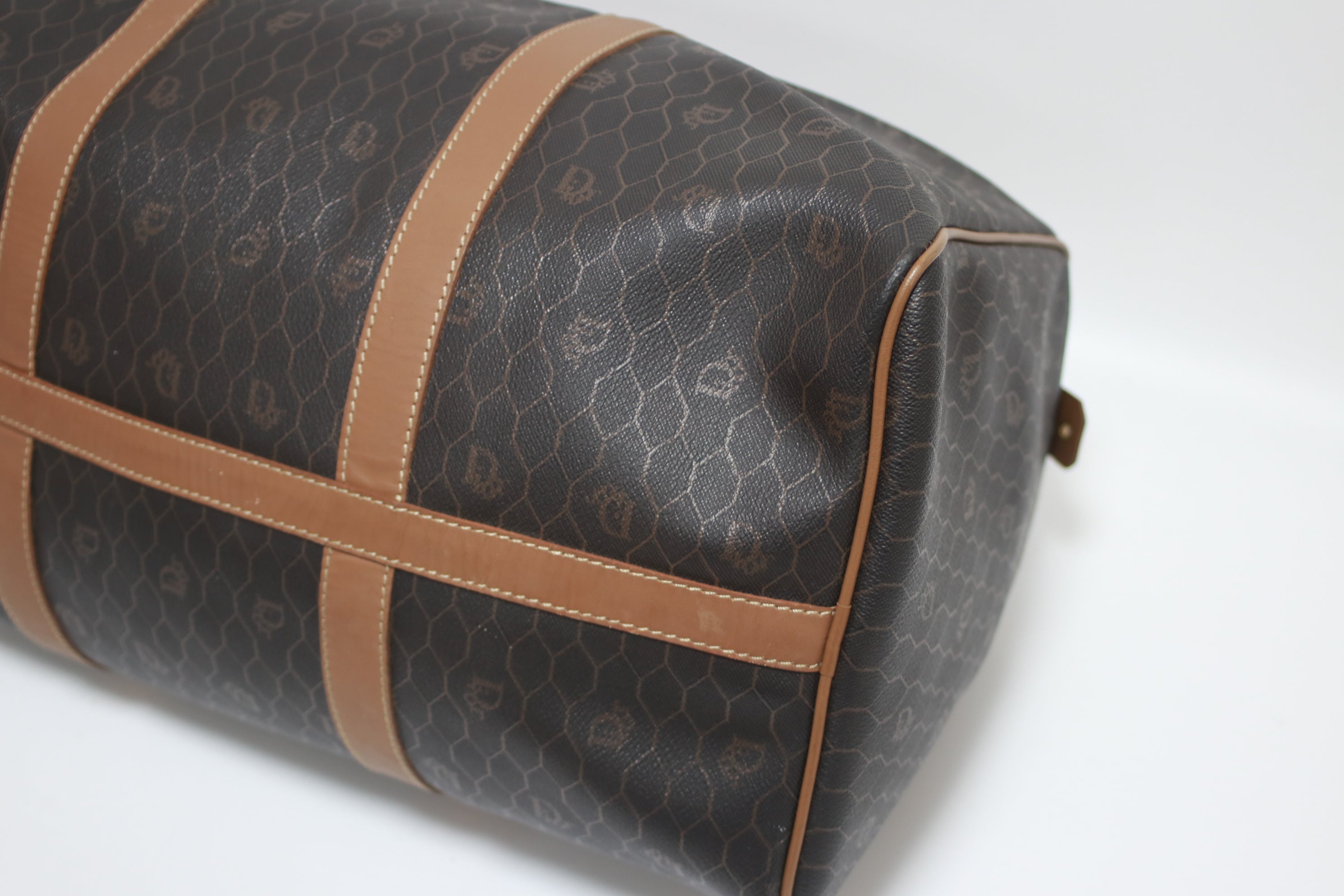 Dior Honeycomb Boston Bag Used