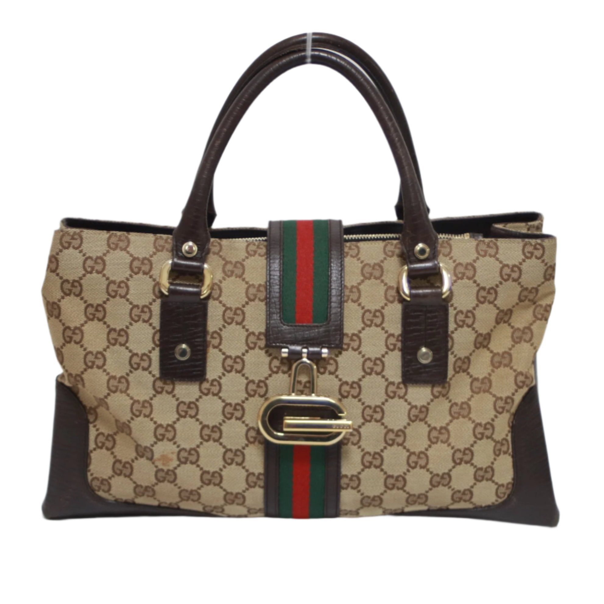 Borsa a spalla Gucci Web usata
