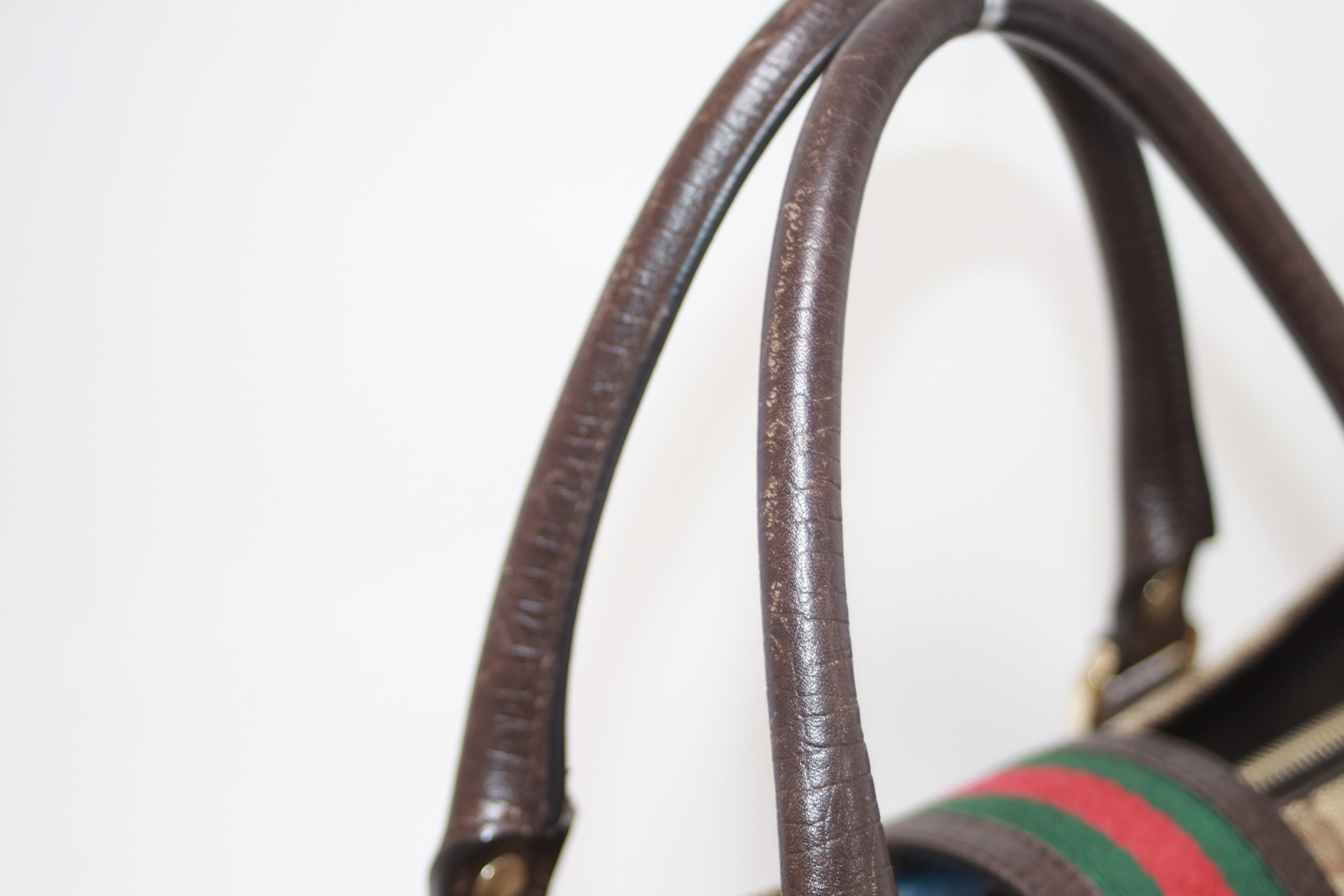 Borsa a spalla Gucci Web usata