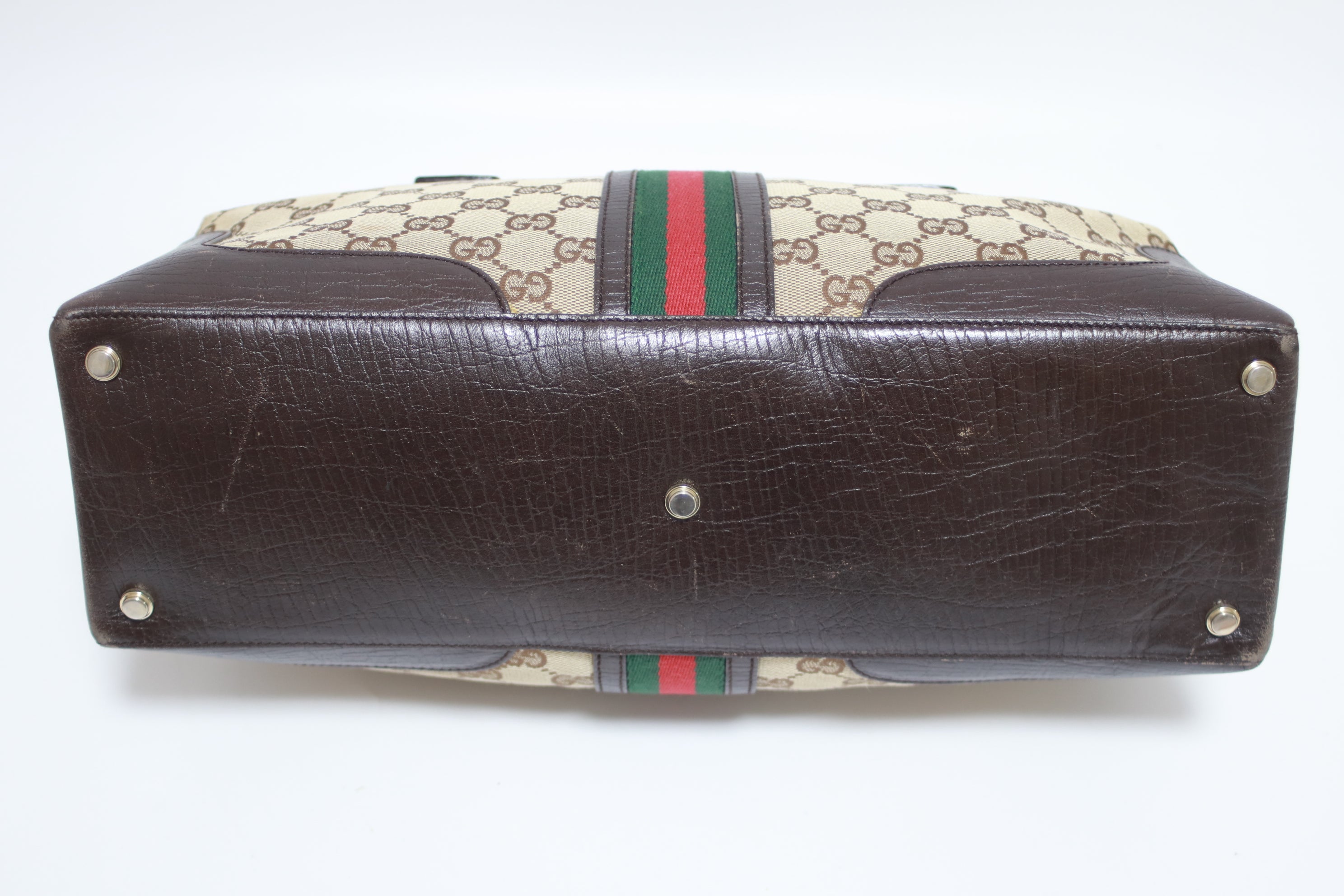 Borsa a spalla Gucci Web usata