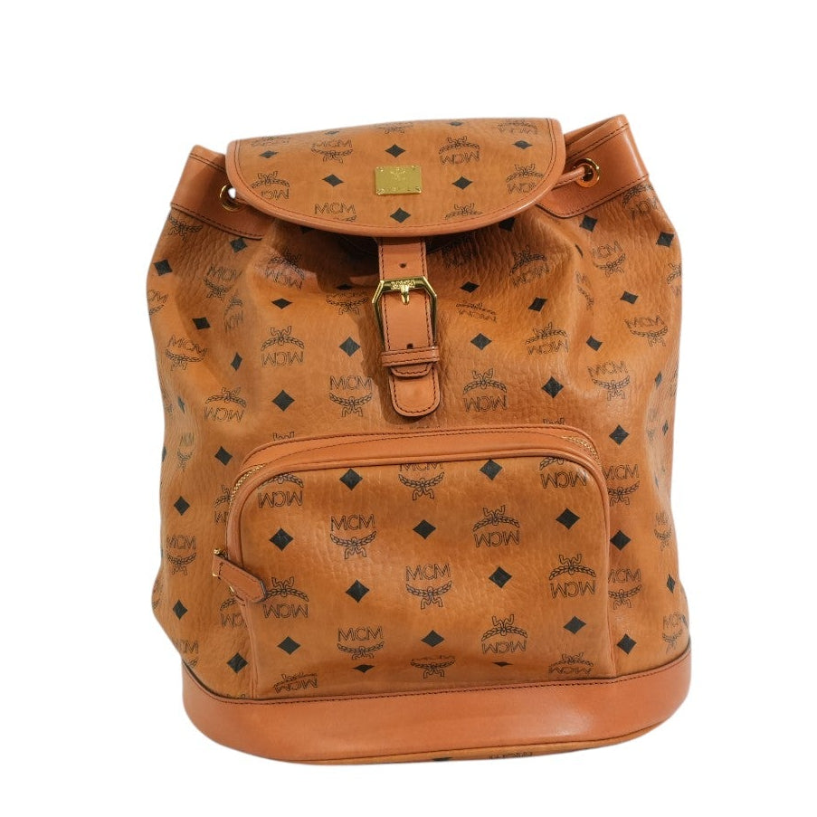 Pre-owned MCM Backpack Cognac