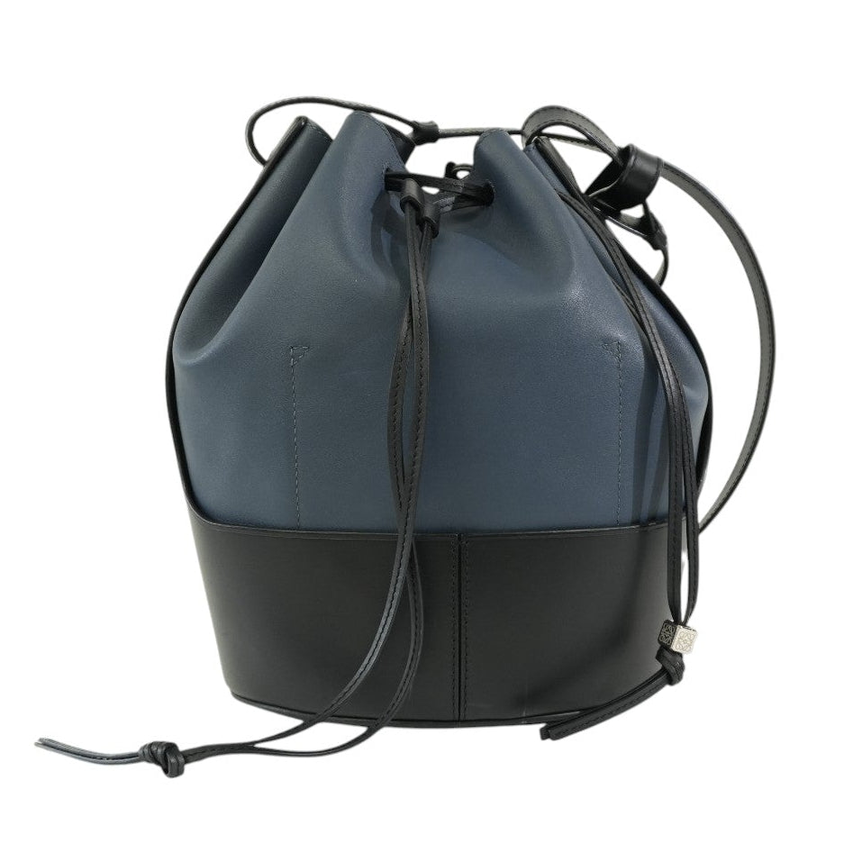 Pre-owned Loewe Hammock Shoulder Bag Navy Blue