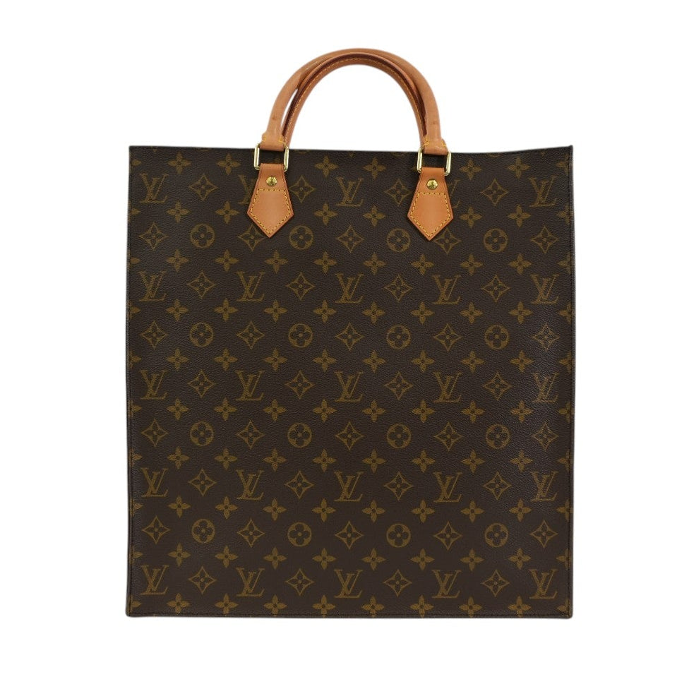 Pre-owned Louis Vuitton Monogram Sac Plat Handbag