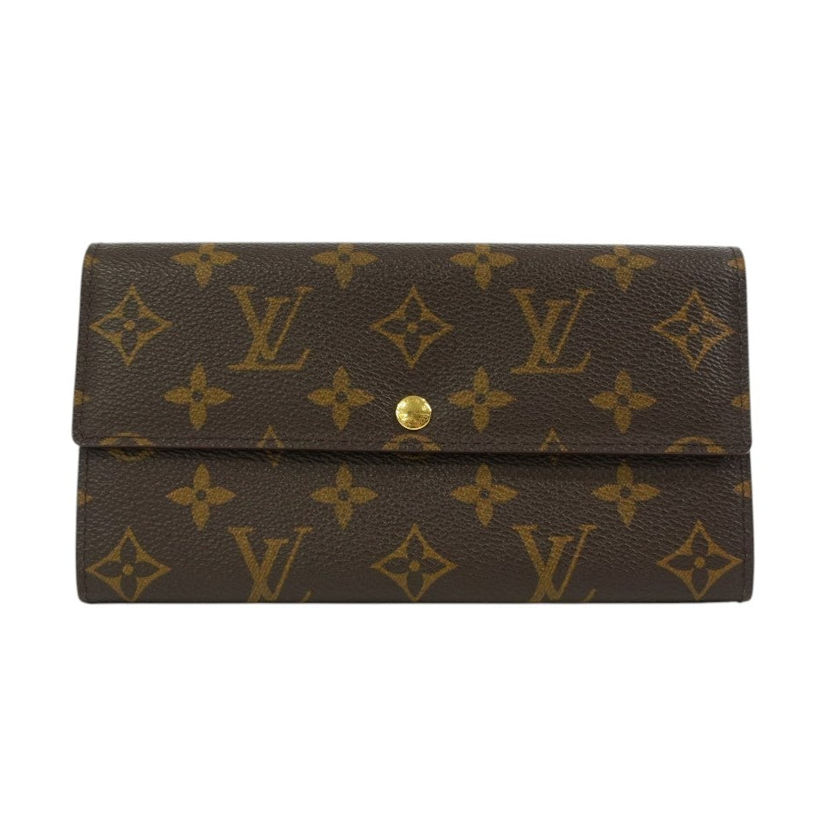 Pre-owned Louis Vuitton Monogram Sarah Wallet