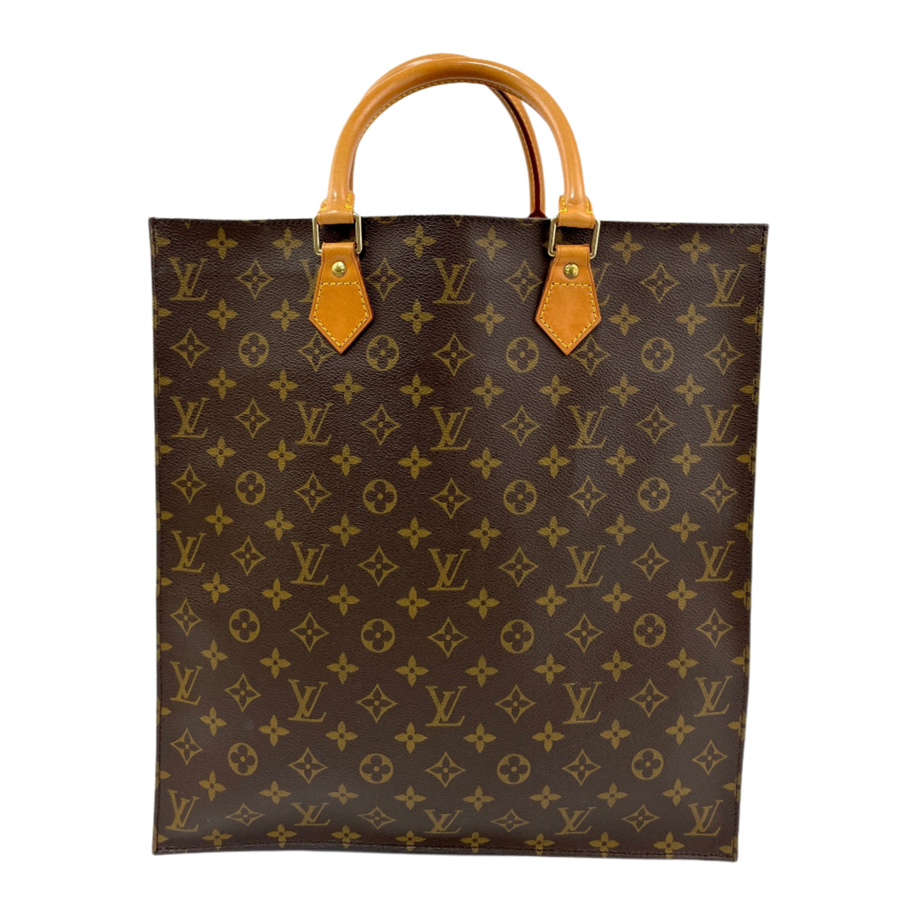 Louis Vuitton Sac Plat Tote Bag Used