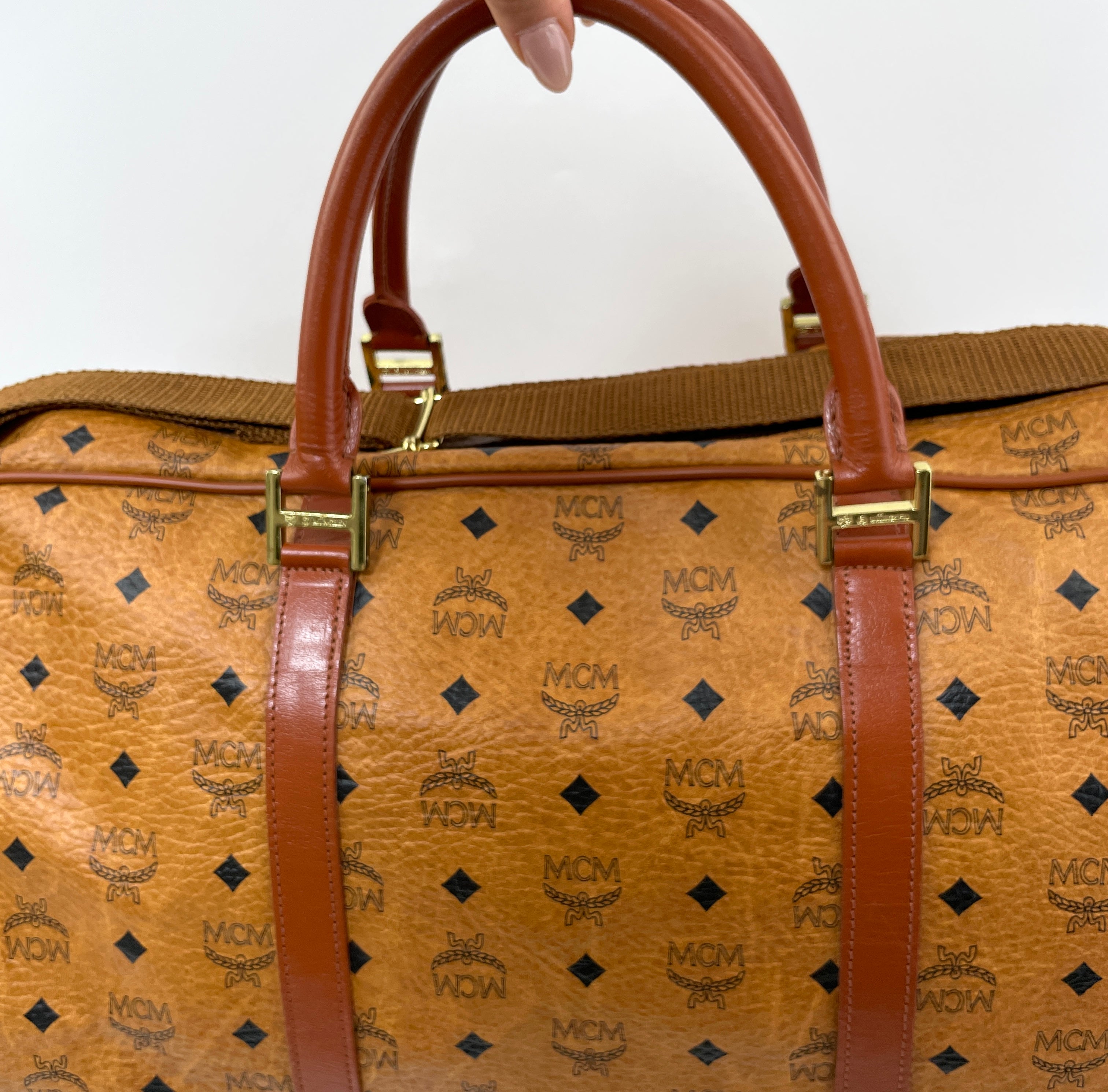 ❤️🚫SOLD🚫❤️ MCM Visetos Duffle Weekender bag | Mcm bags, Bags, Weekender  bag