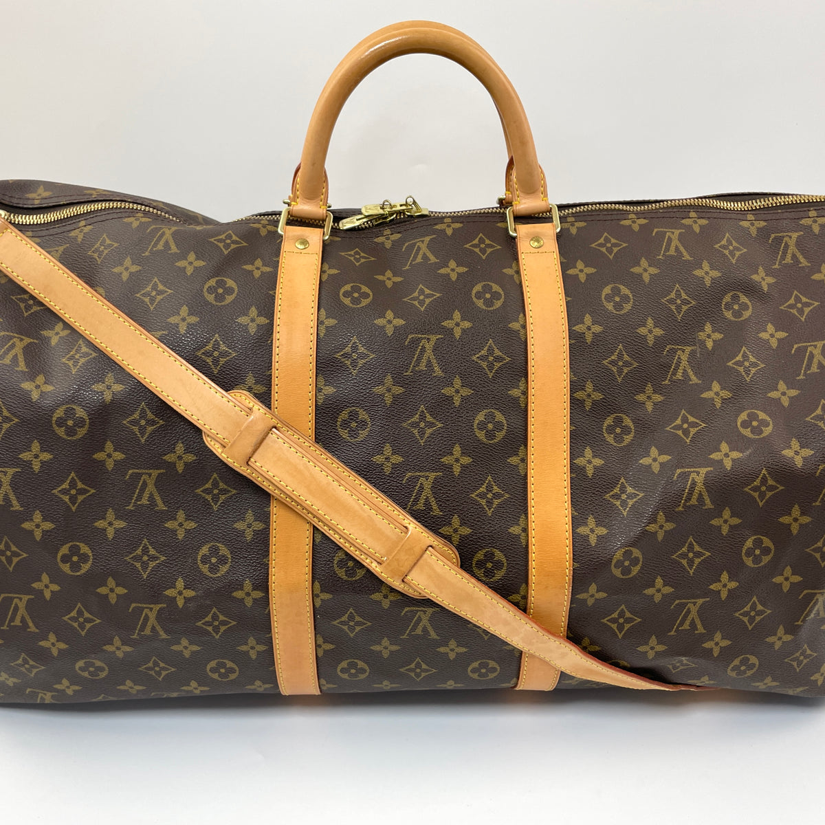 Louis Vuitton Keepall 50 Bandouliere Used (6016)