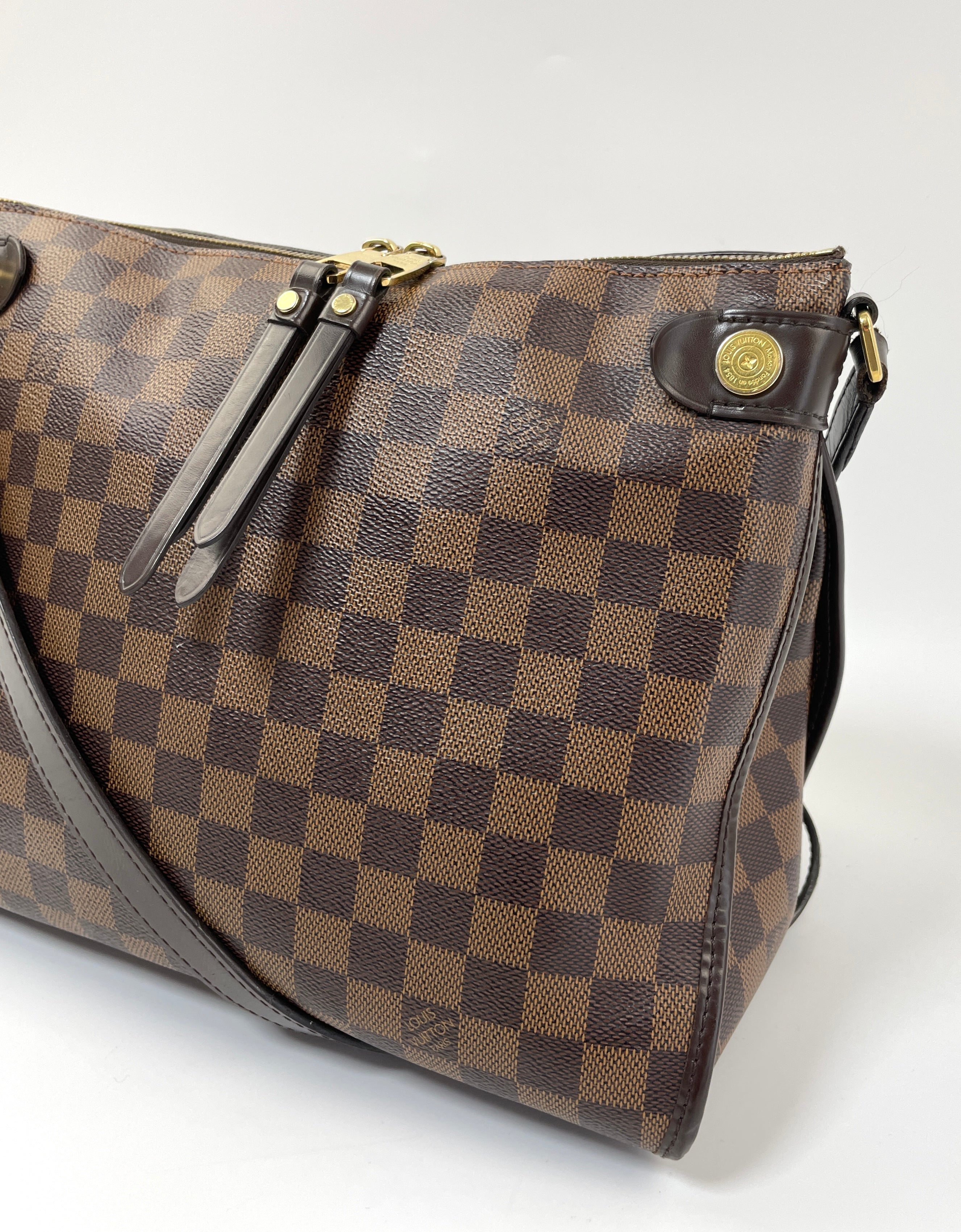 Louis Vuitton Damier Ebene Duomo - Brown Shoulder Bags, Handbags