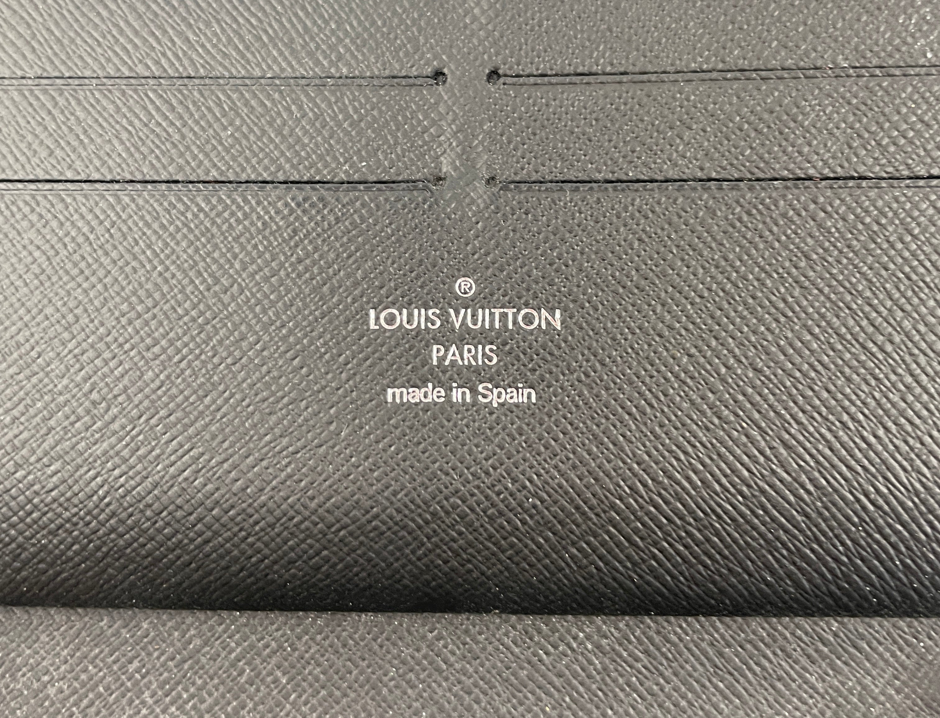 Preloved Louis Vuitton Damier Graphite Porte Valeurs Organizer