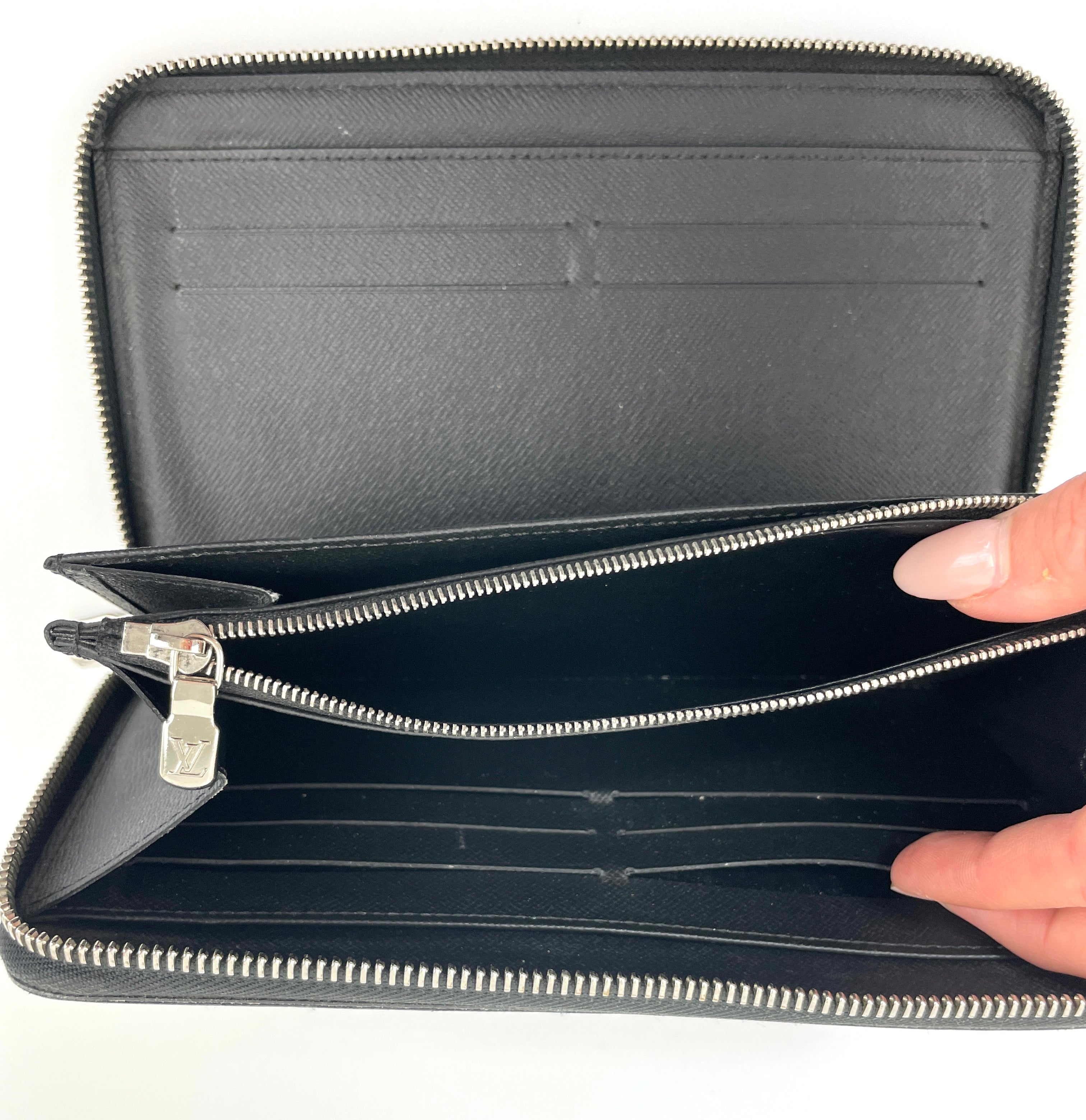 Louis Vuitton Damier Graphite Zip Around Wallet