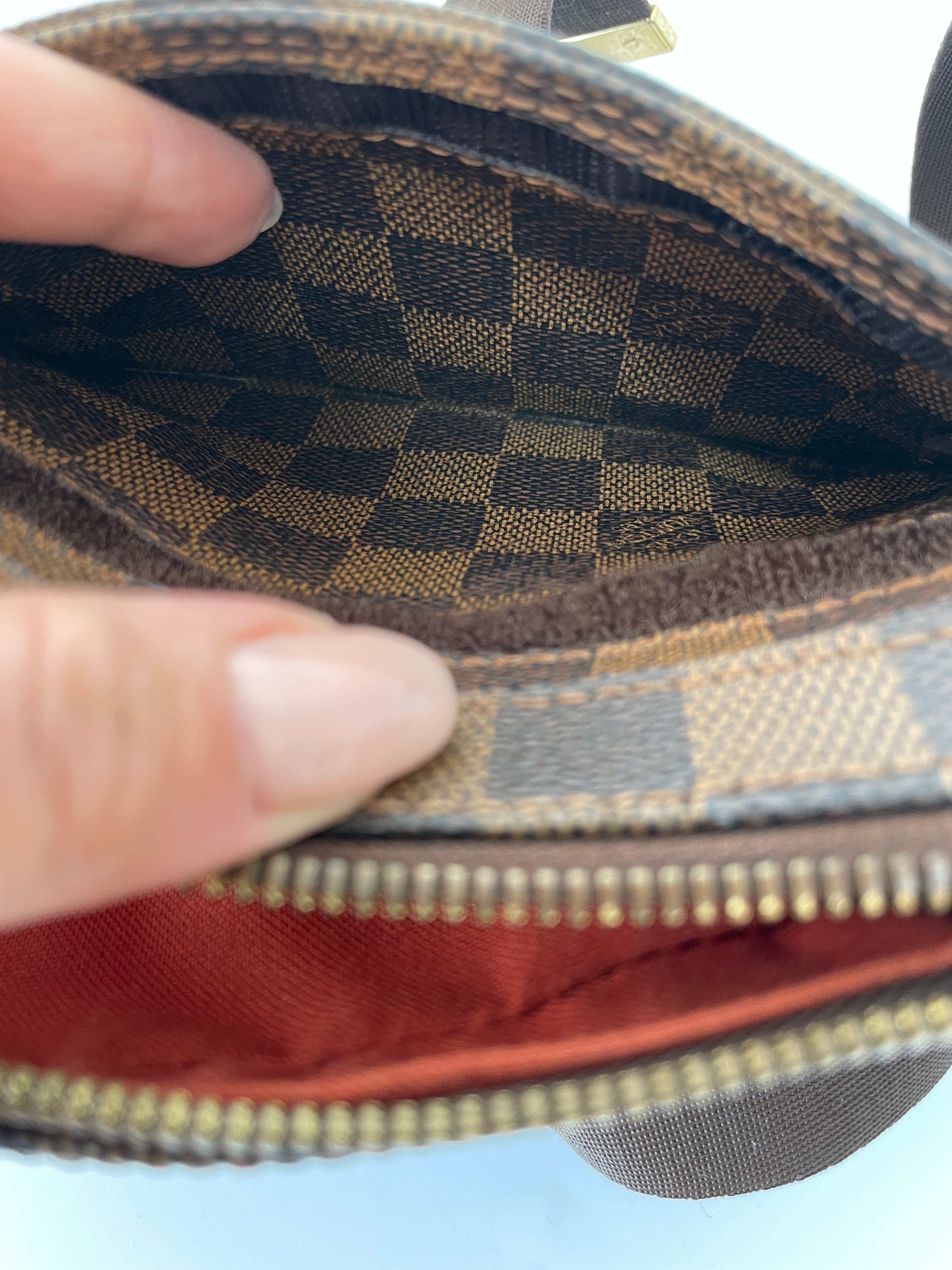 Louis Vuitton Geronimo Belt Bag Used (7136)