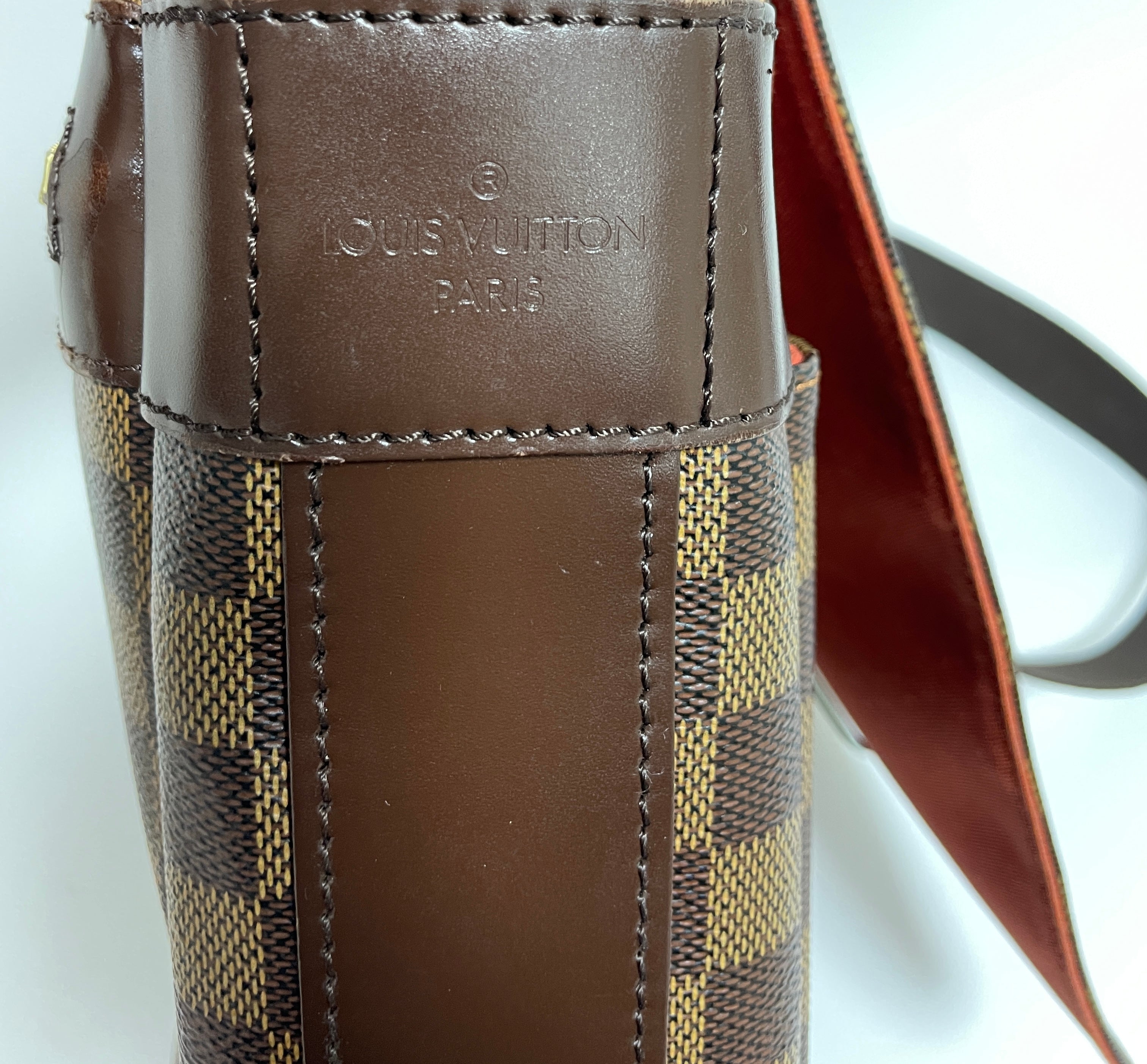 Louis Vuitton Bastille Damier Ebene Messenger Bag Used (8050)