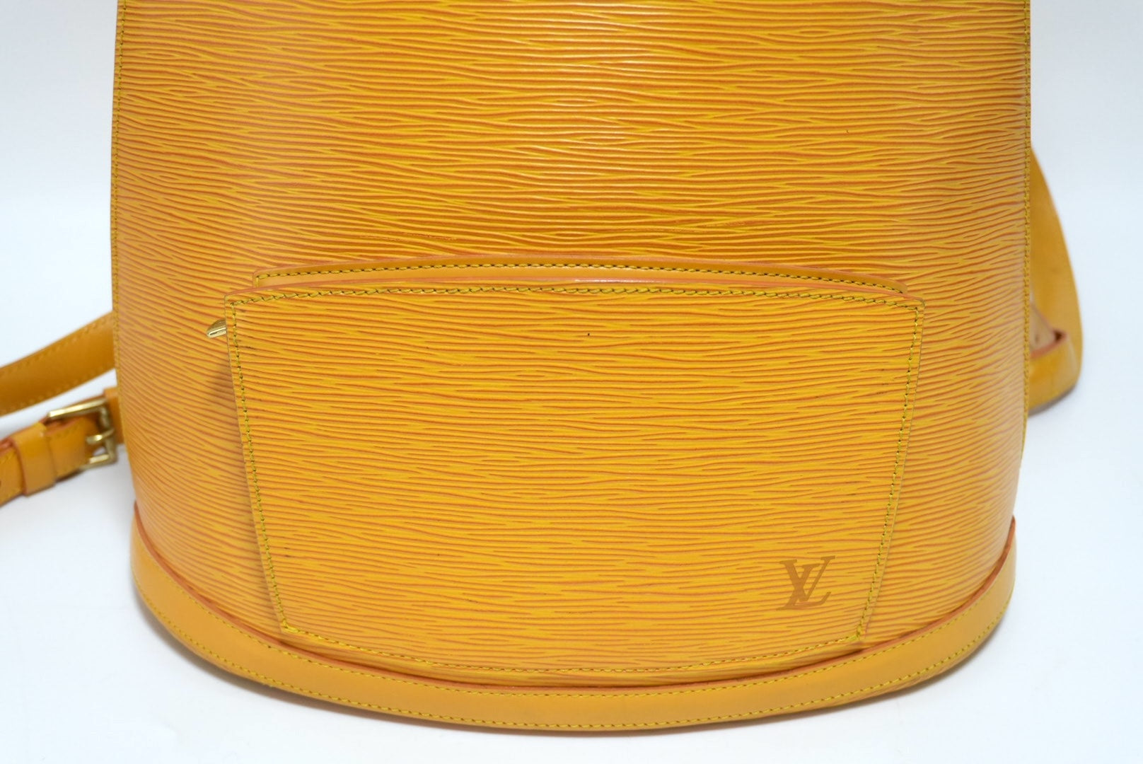 Louis Vuitton Goblins Backpack Epi Yellow Used (8862)