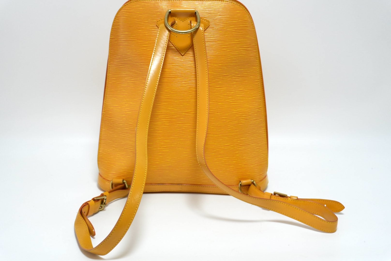 Louis Vuitton Goblins Backpack Epi Yellow Used