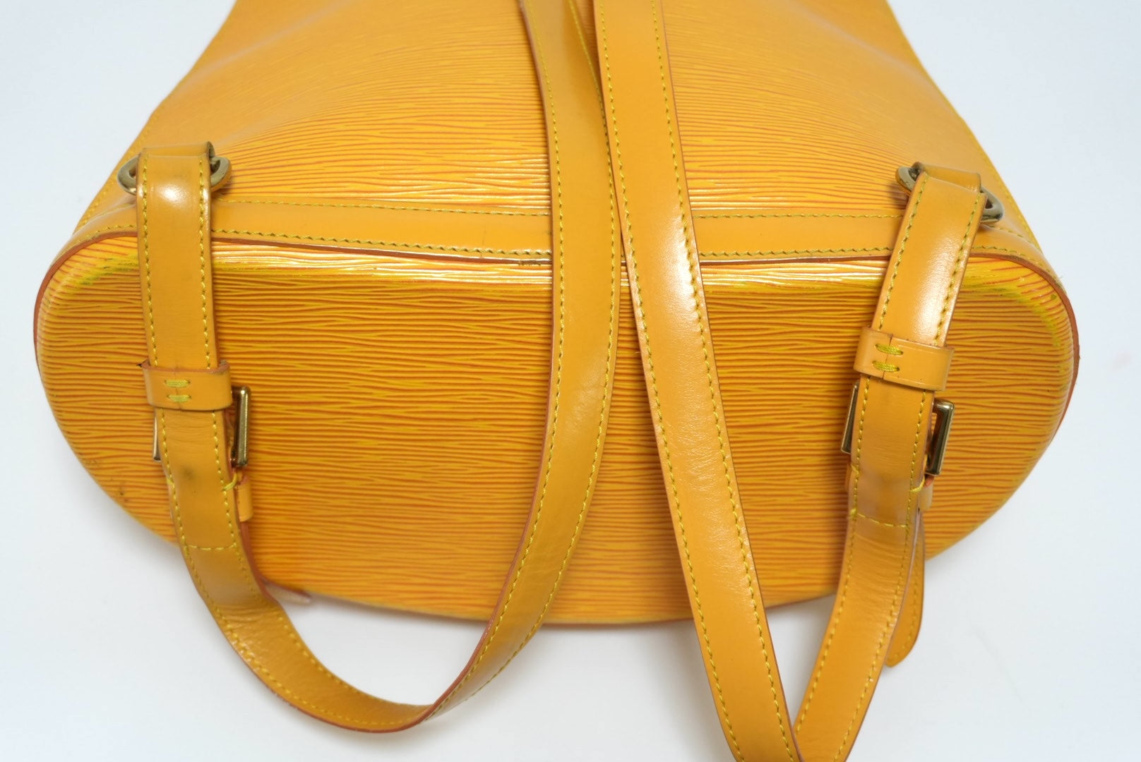 Louis Vuitton Goblins Backpack Epi Yellow Used