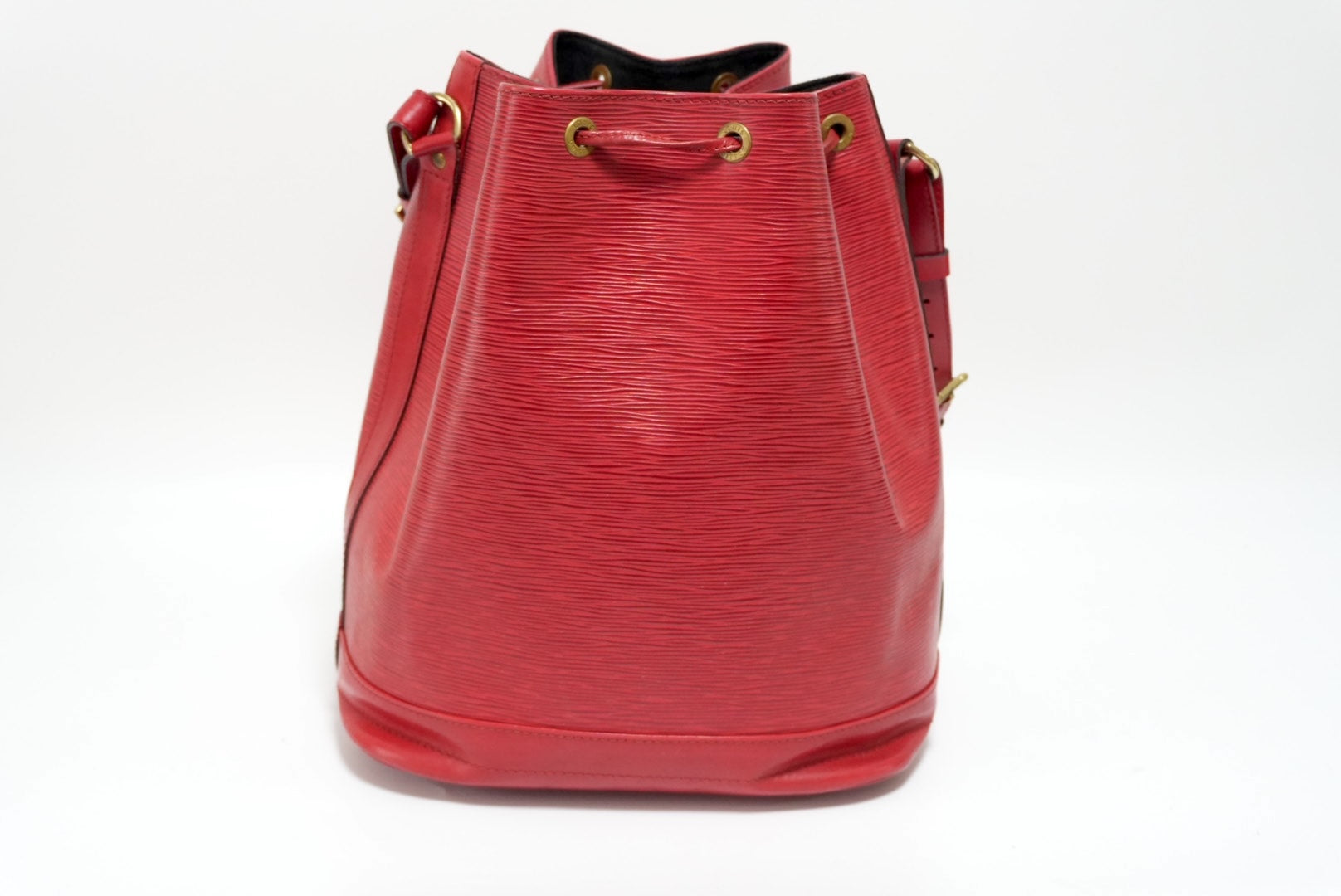 Louis Vuitton Noe GM Epi Red Bucket Shoulder Bag Used