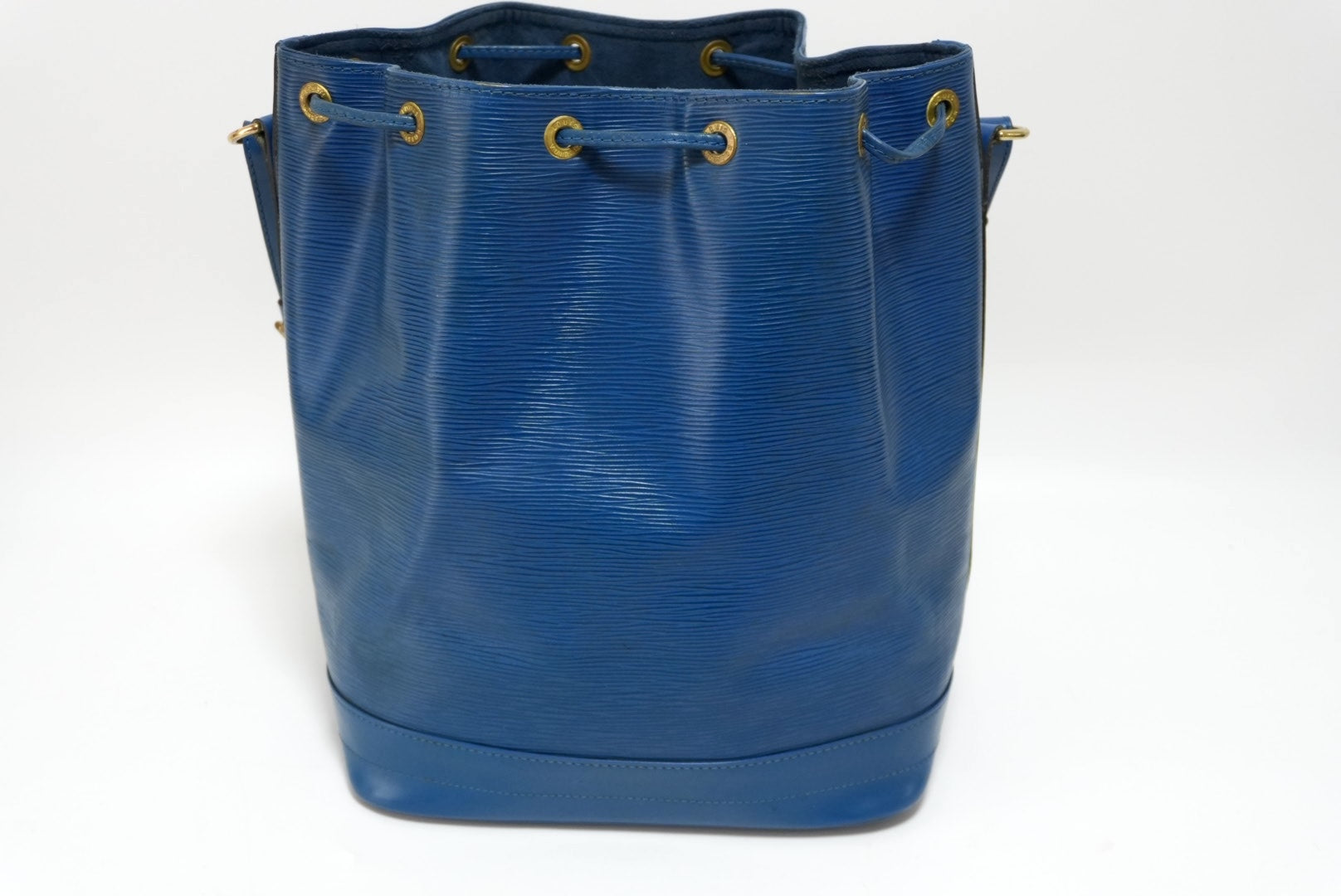 Louis Vuitton Noe GM Epi Blue Bucket Shoulder Bag Used