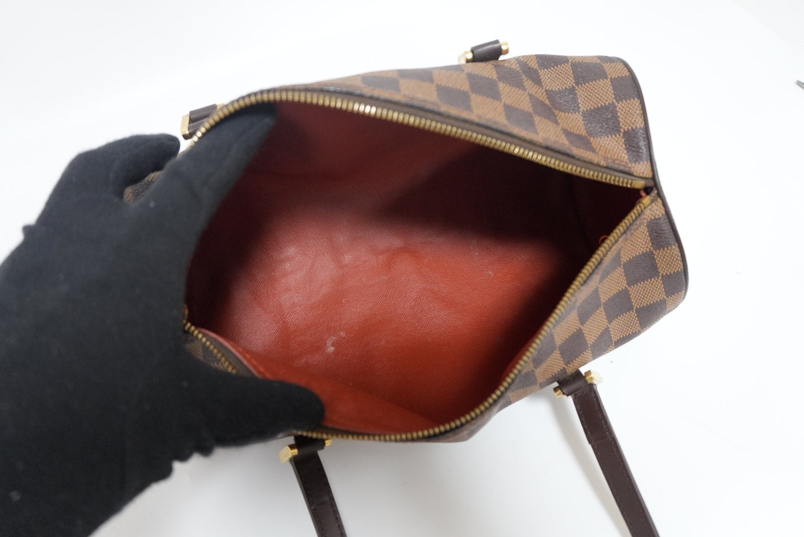 Louis Vuitton Damier Ebene Papillon 30 Handbag Used