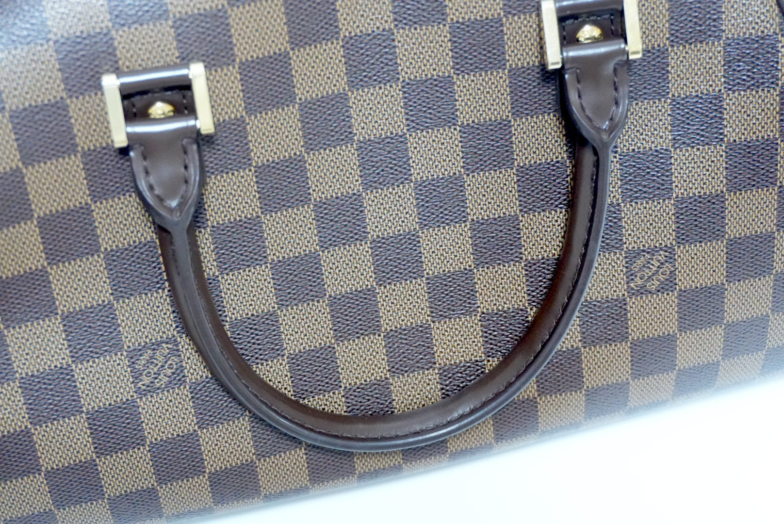 Louis Vuitton Ribera MM Damier Ebene Handbag Used