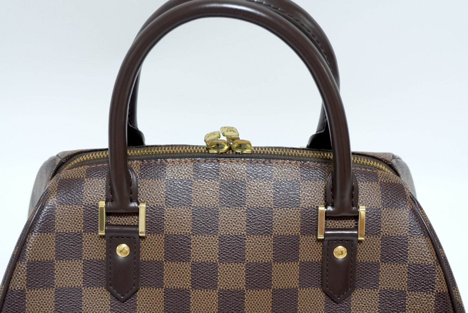 Louis Vuitton Ribera MM Damier Ebene Handbag Used